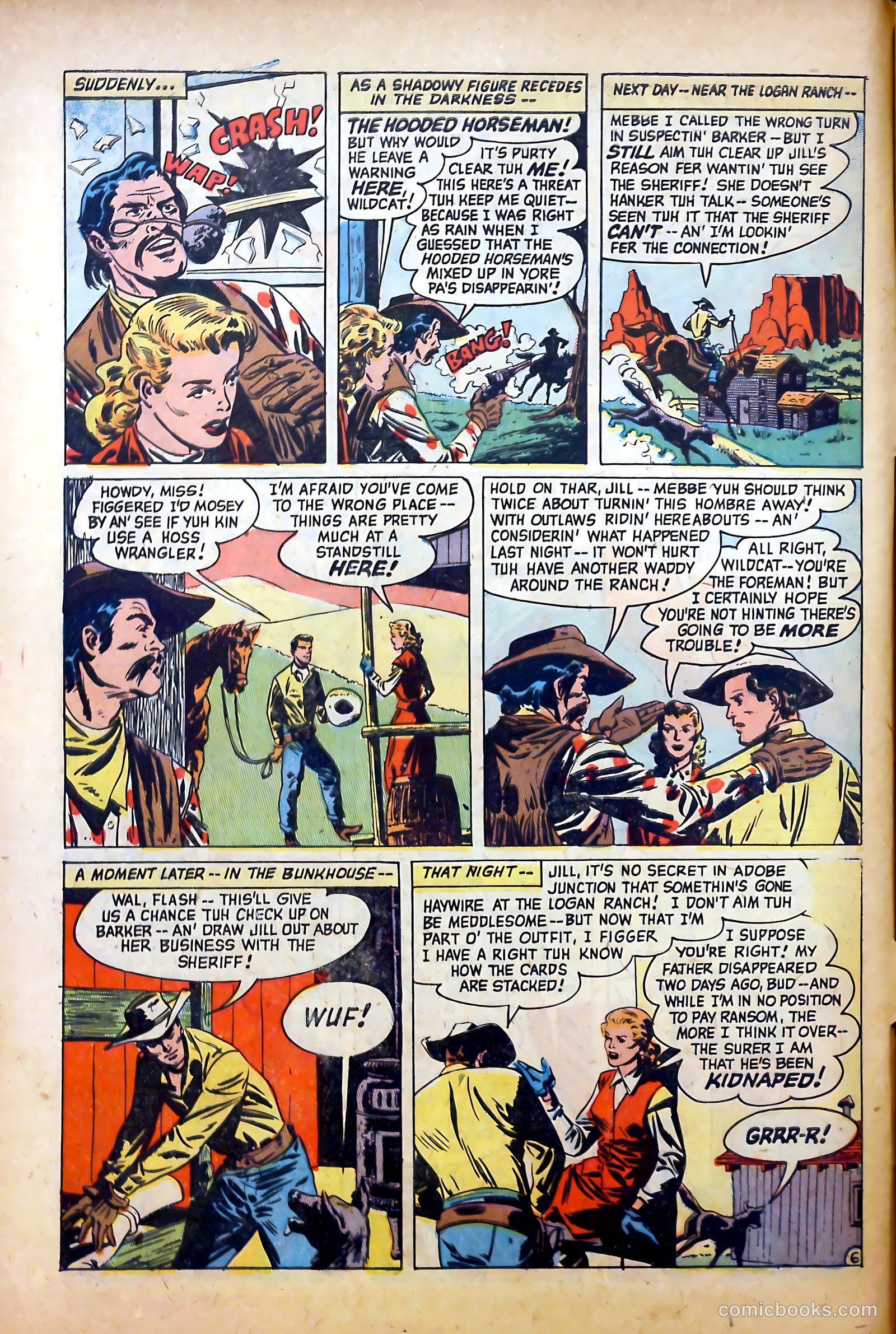 Blazing West #16 (1951) — page 8 of 52