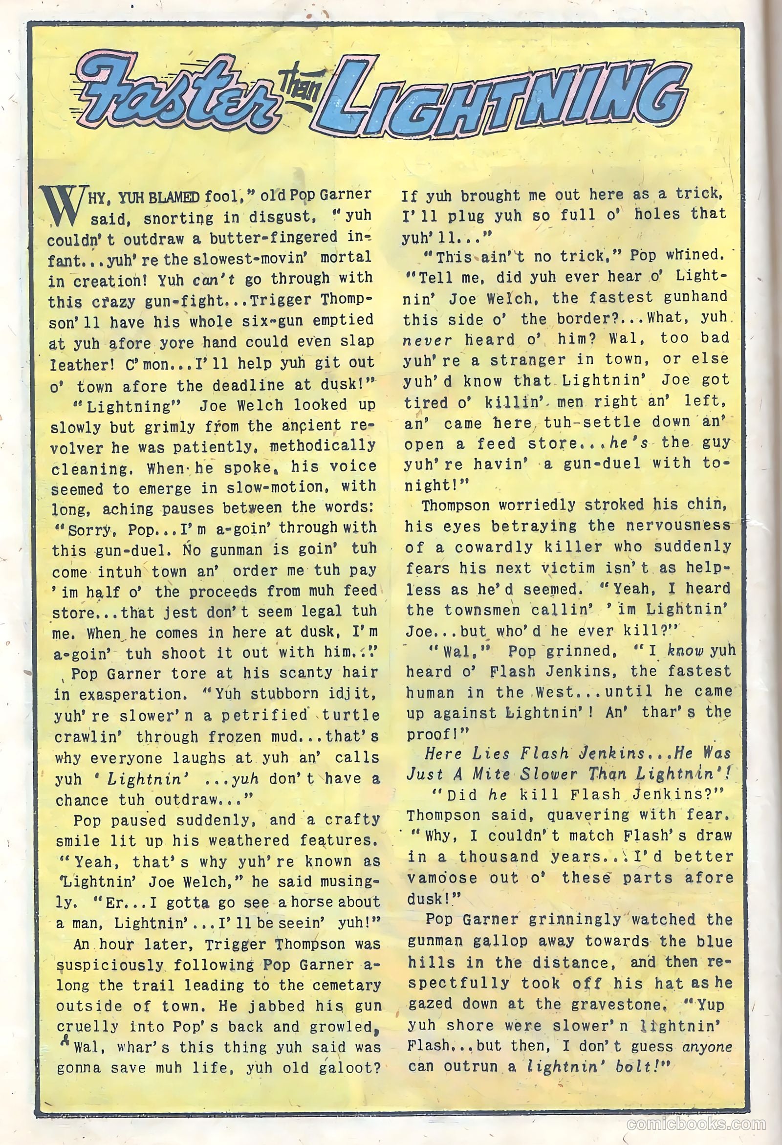 Blazing West #16 (1951) — page 16 of 52