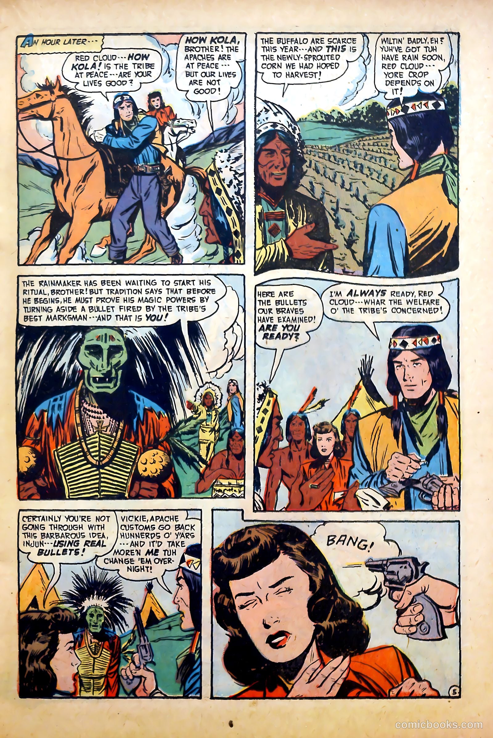 Blazing West #16 (1951) — page 21 of 52