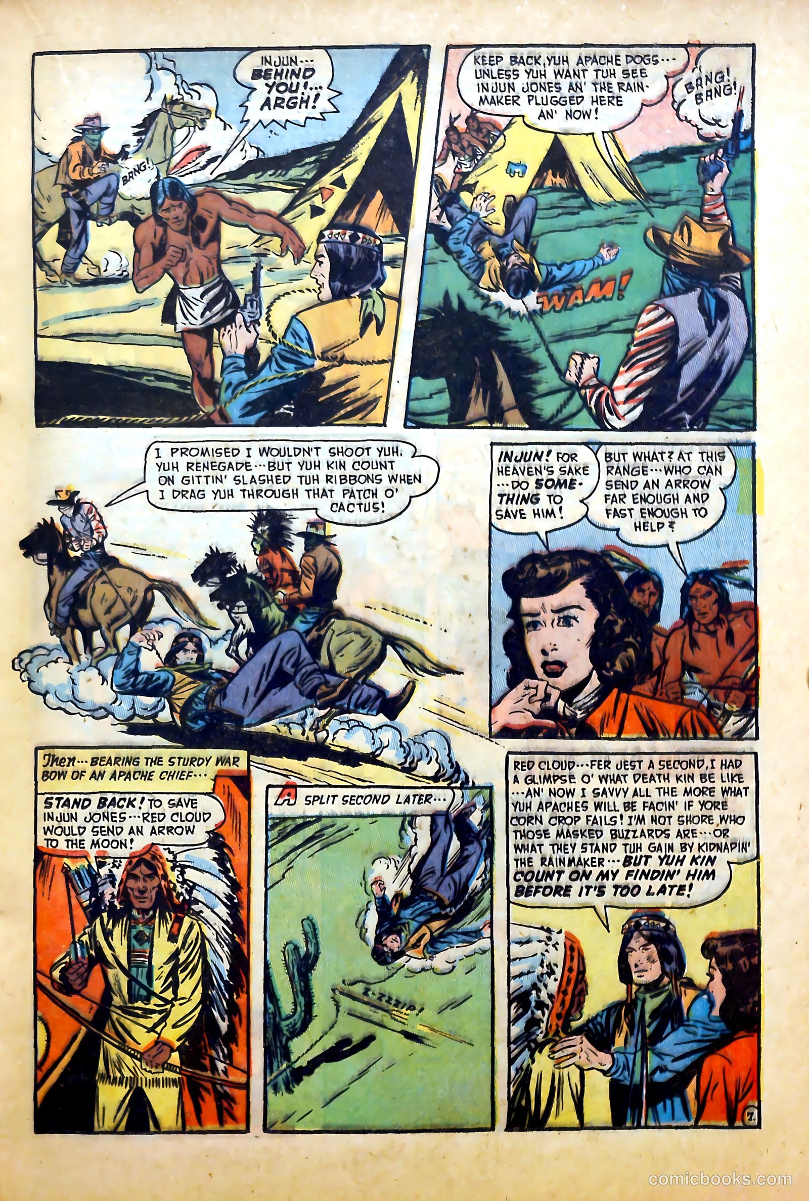 Blazing West #16 (1951) — page 23 of 52