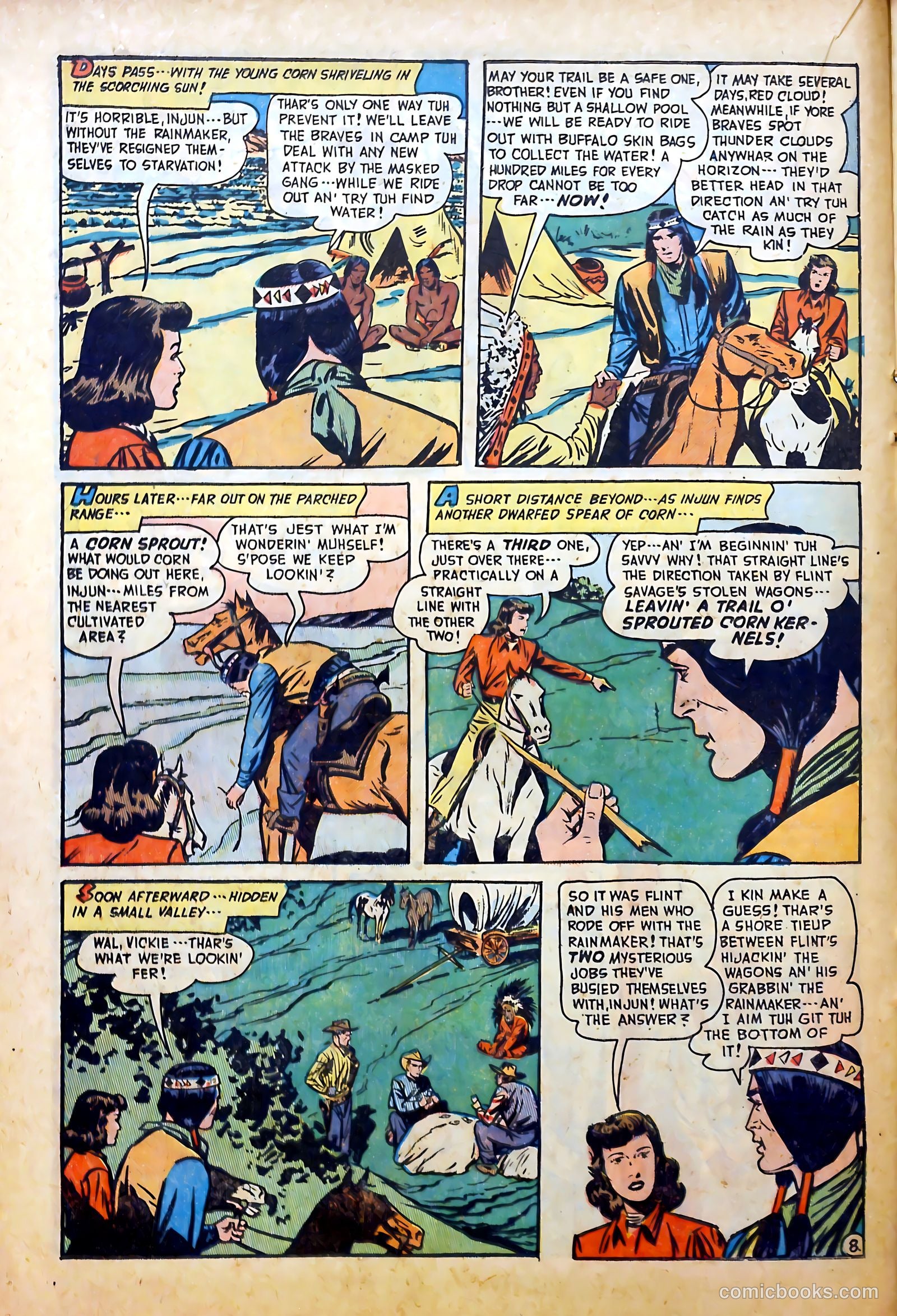 Blazing West #16 (1951) — page 24 of 52