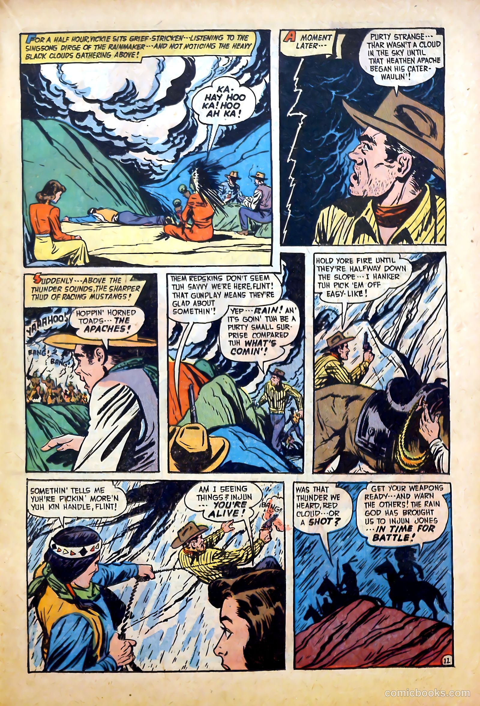 Blazing West #16 (1951) — page 27 of 52