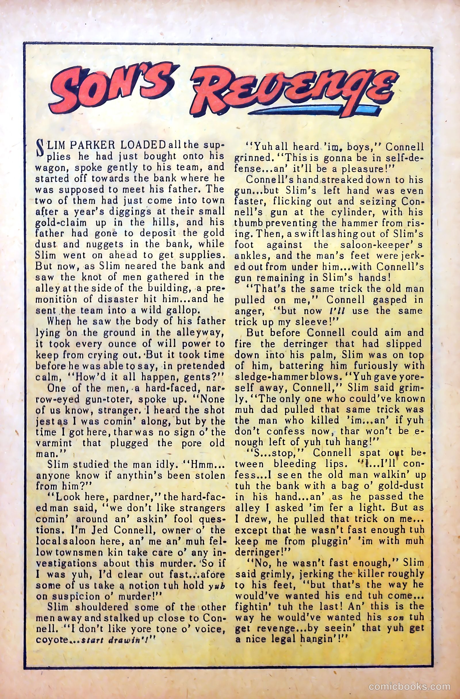 Blazing West #16 (1951) — page 40 of 52