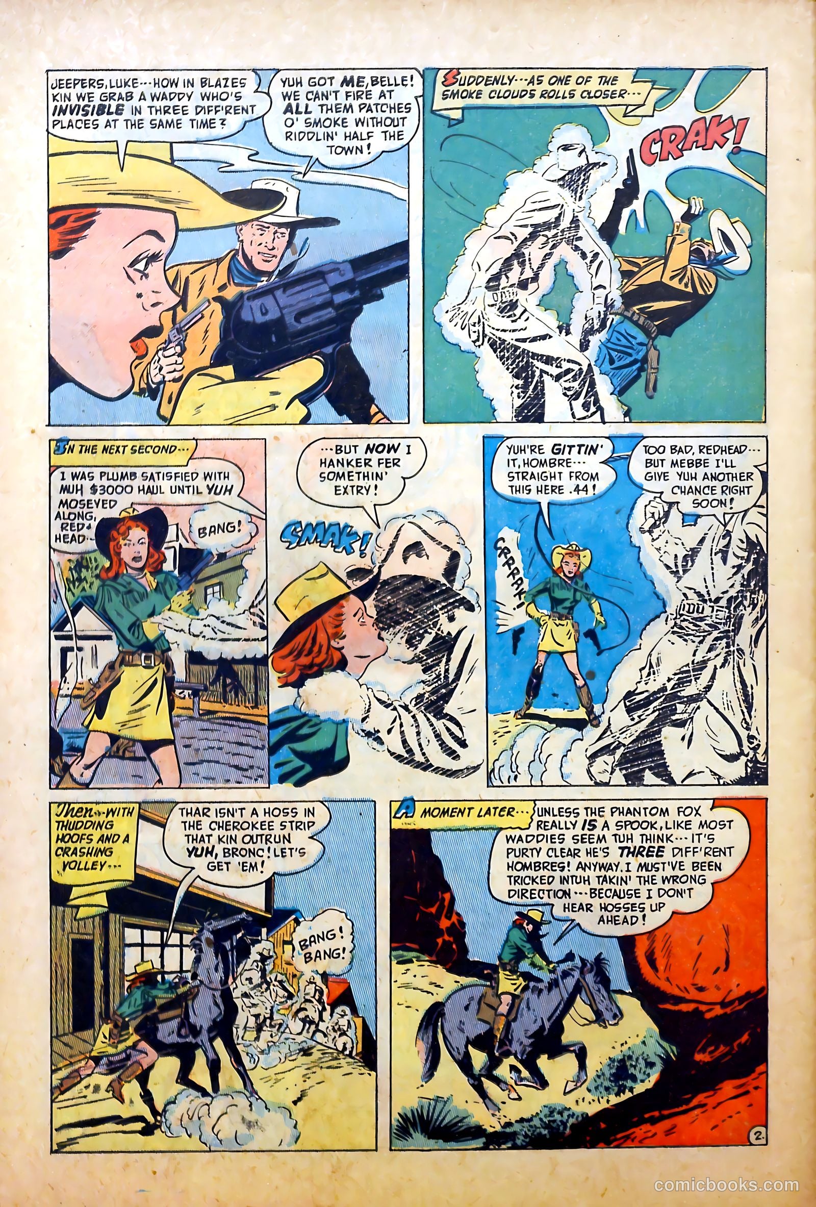 Blazing West #16 (1951) — page 42 of 52