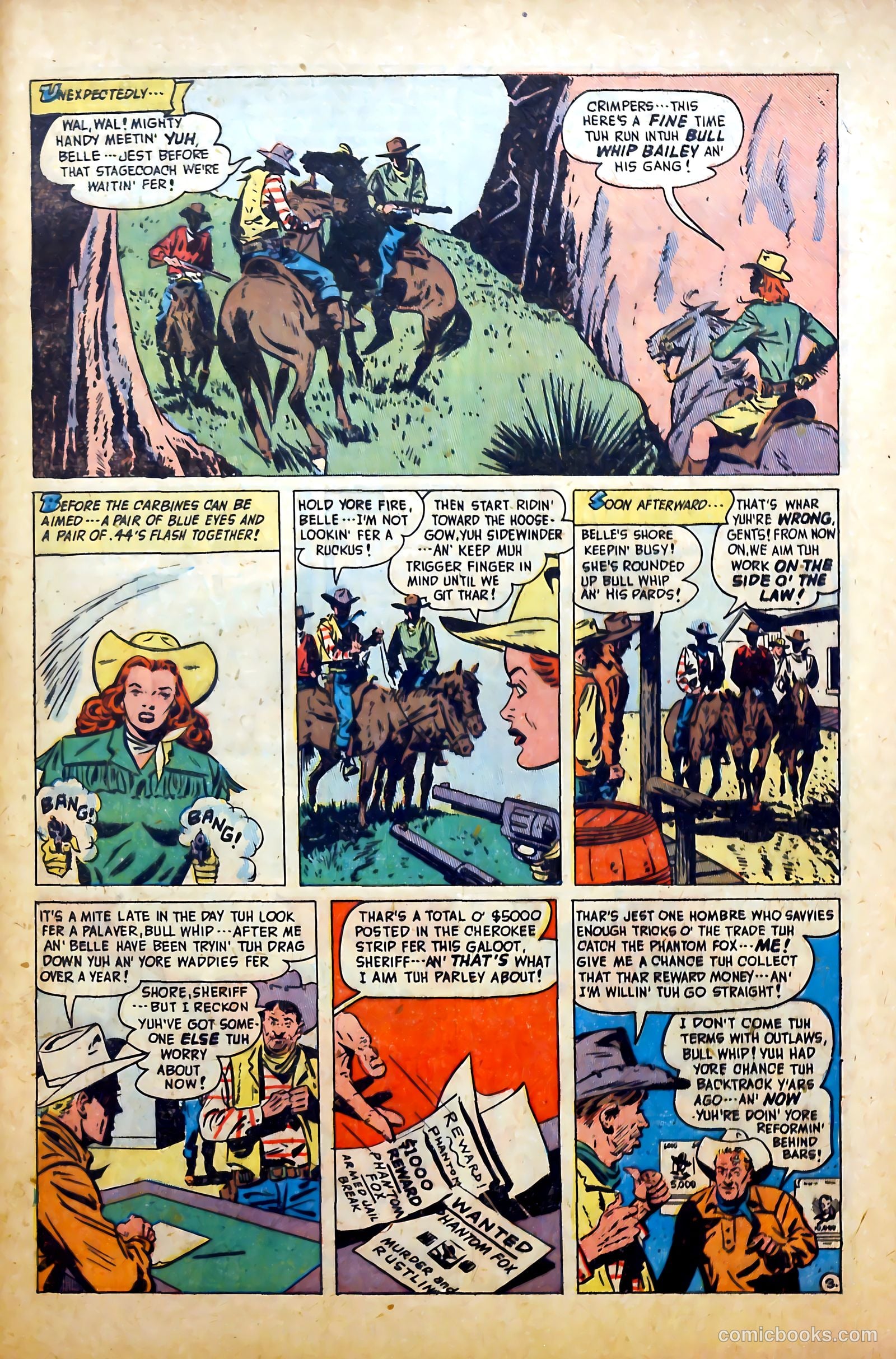 Blazing West #16 (1951) — page 43 of 52