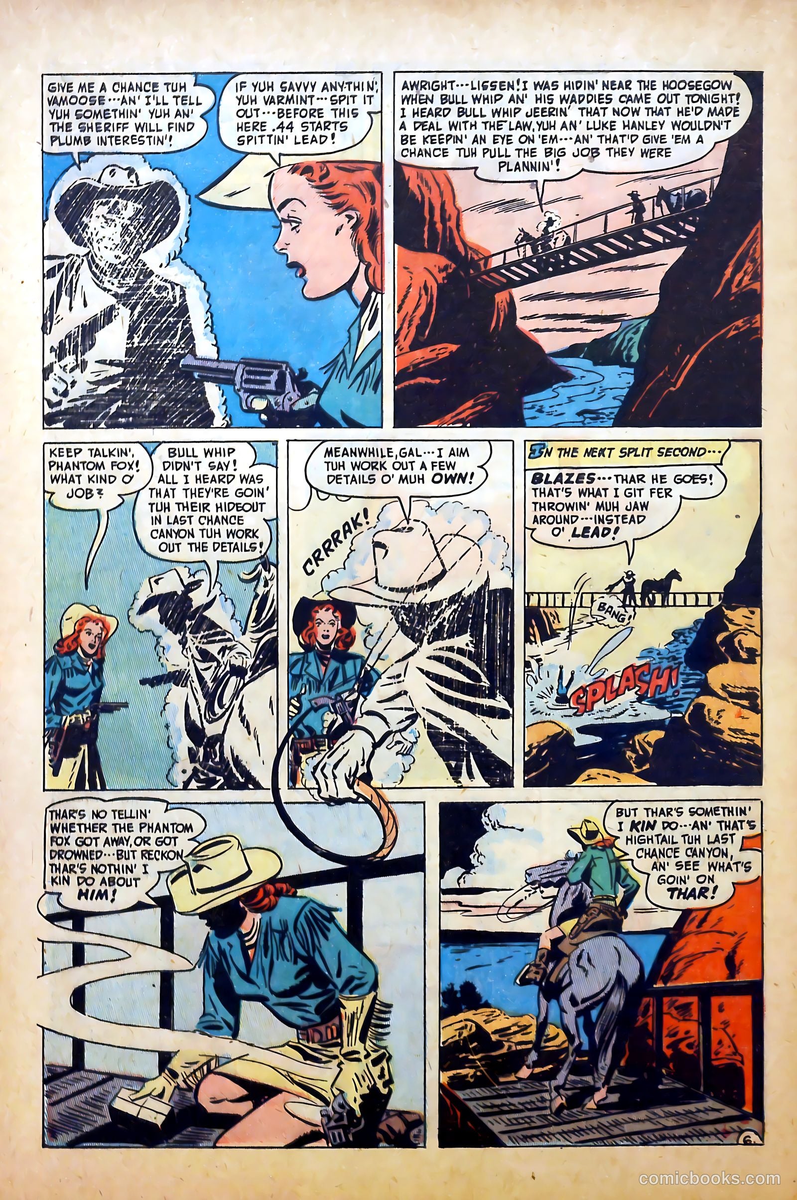 Blazing West #16 (1951) — page 46 of 52