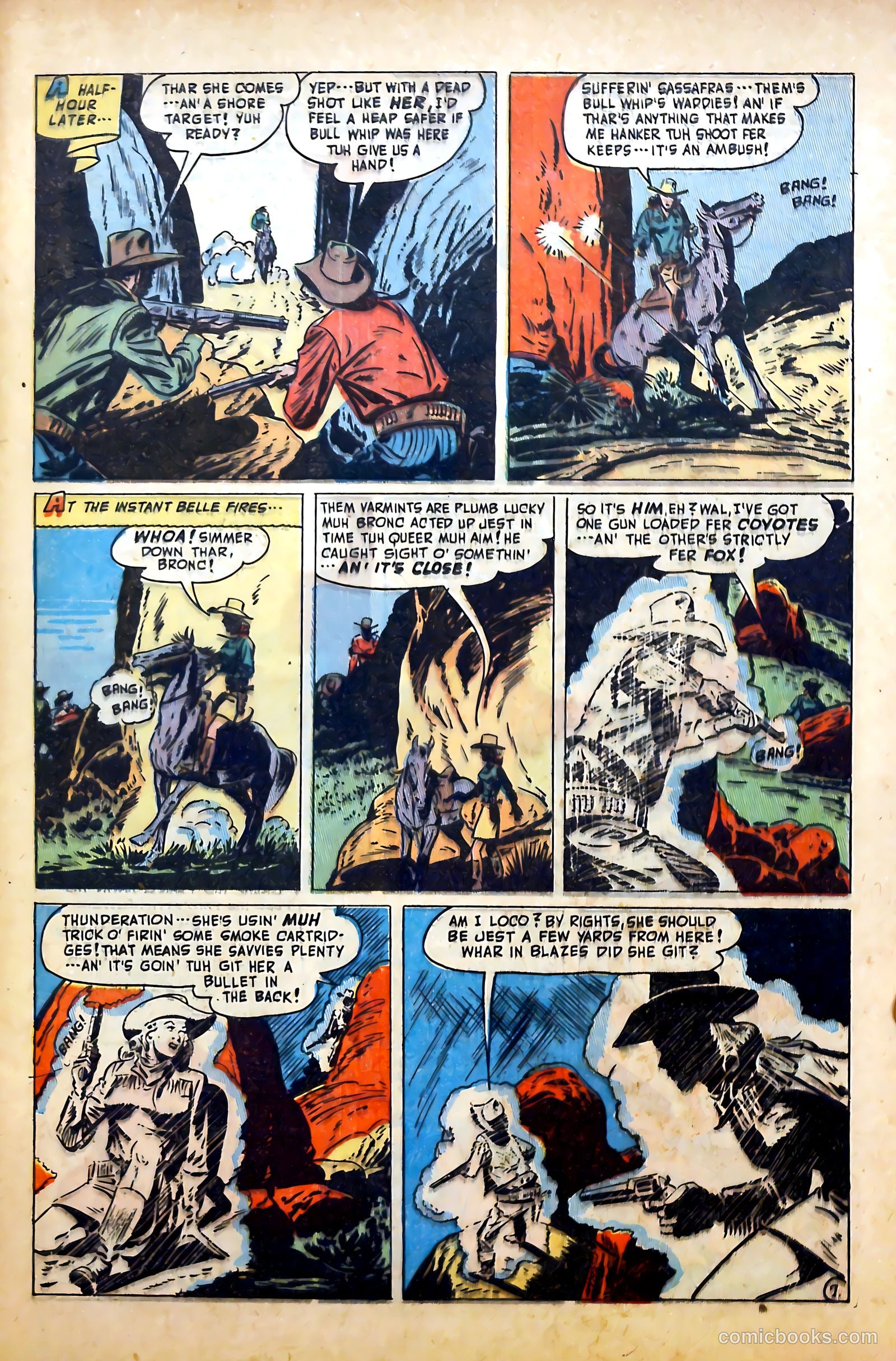 Blazing West #16 (1951) — page 47 of 52