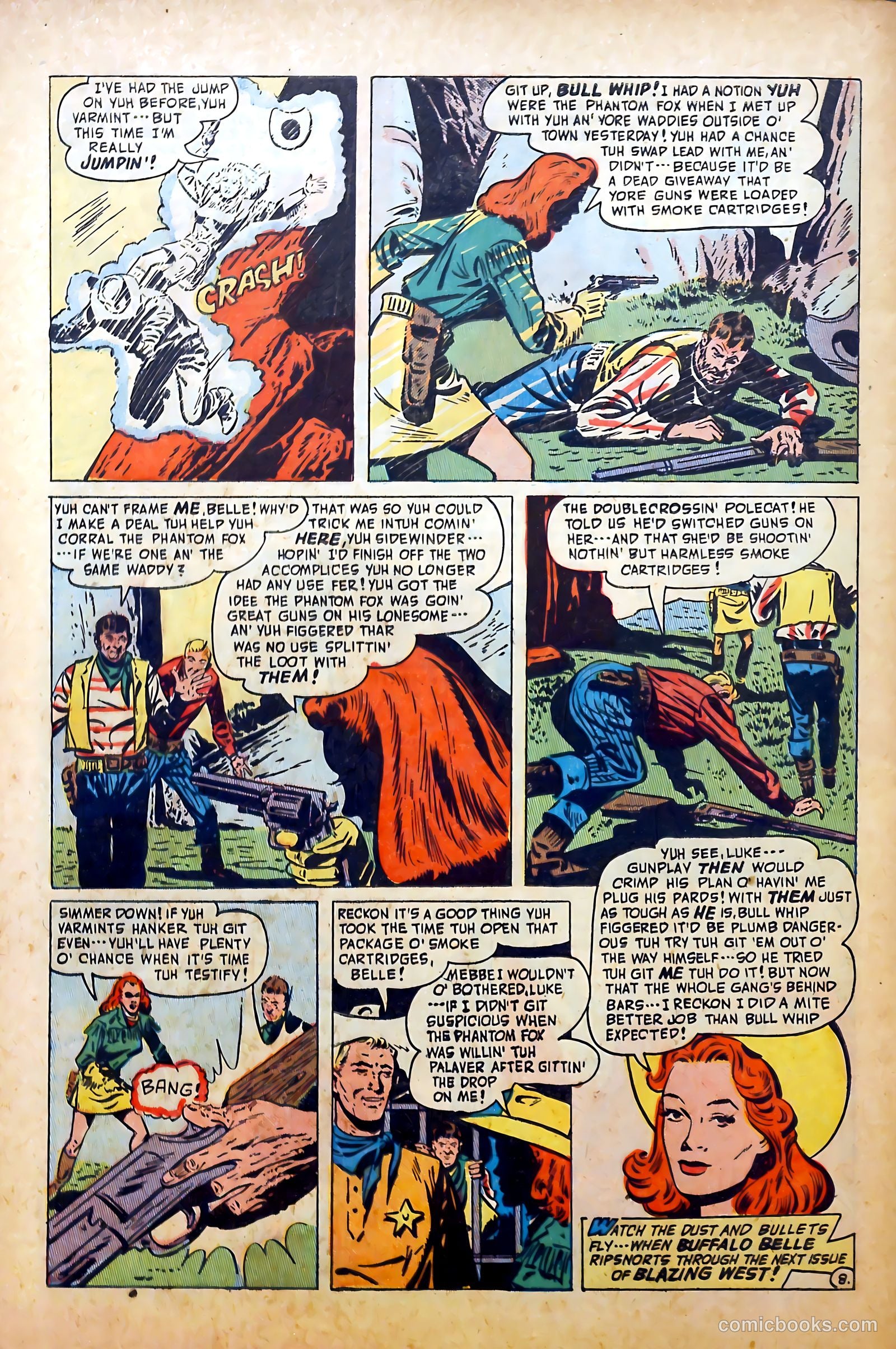 Blazing West #16 (1951) — page 48 of 52
