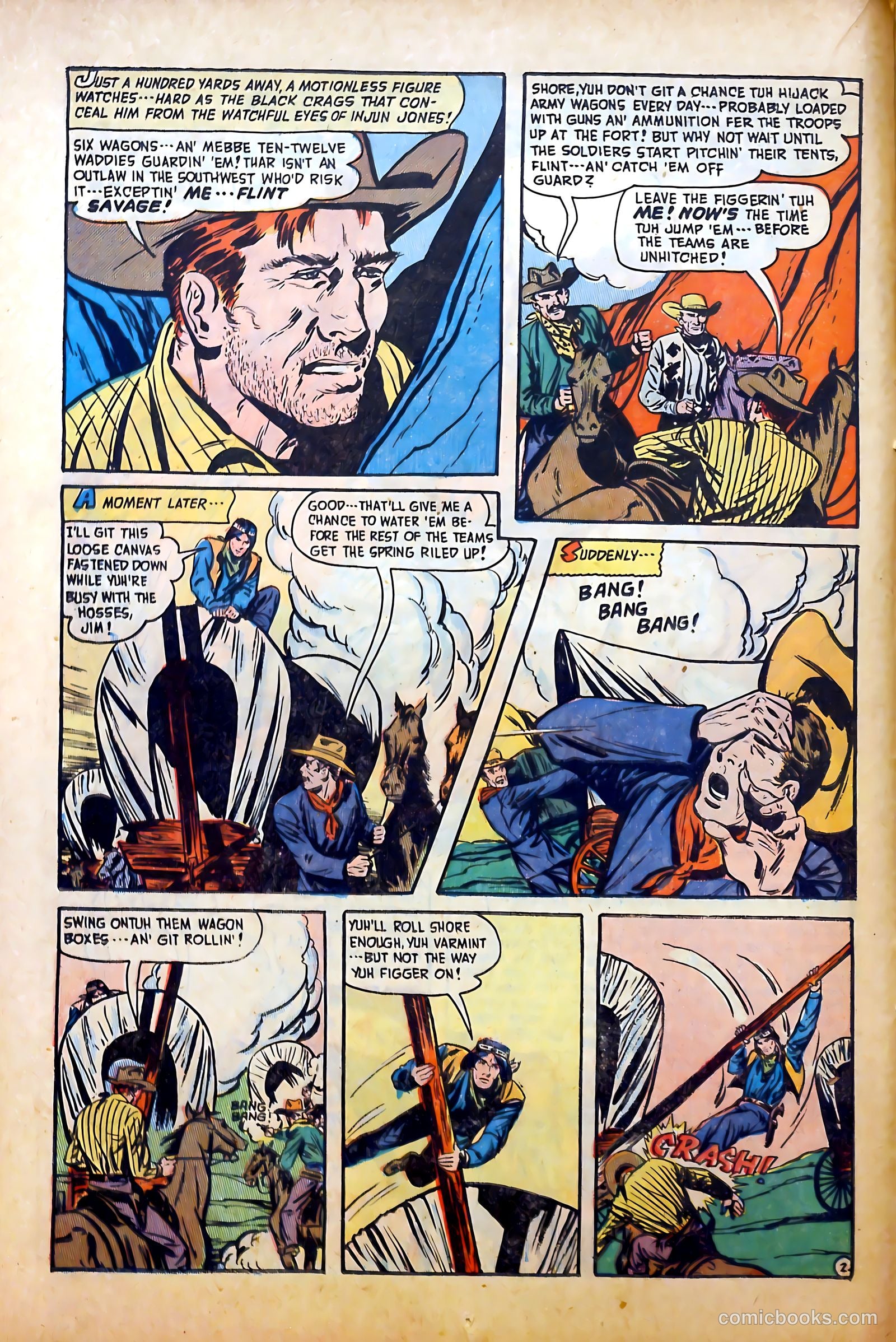 Blazing West #16 (1951) — page 18 of 52