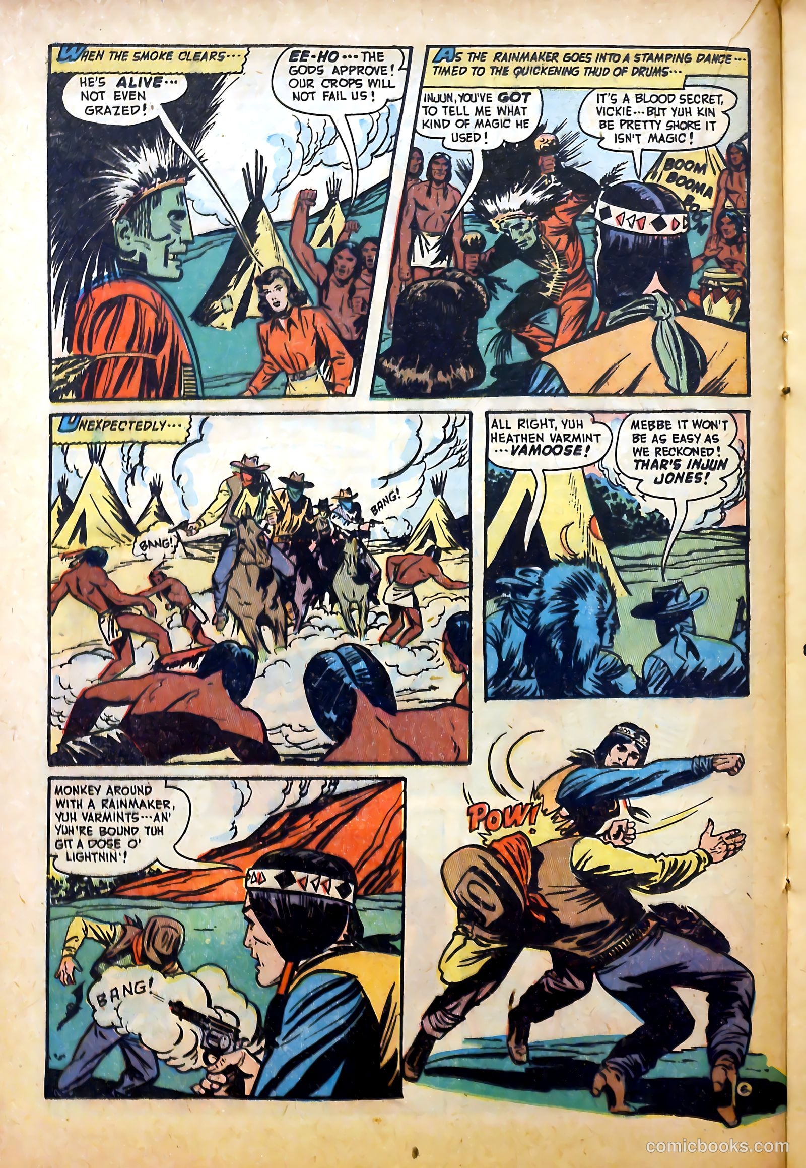 Blazing West #16 (1951) — page 22 of 52