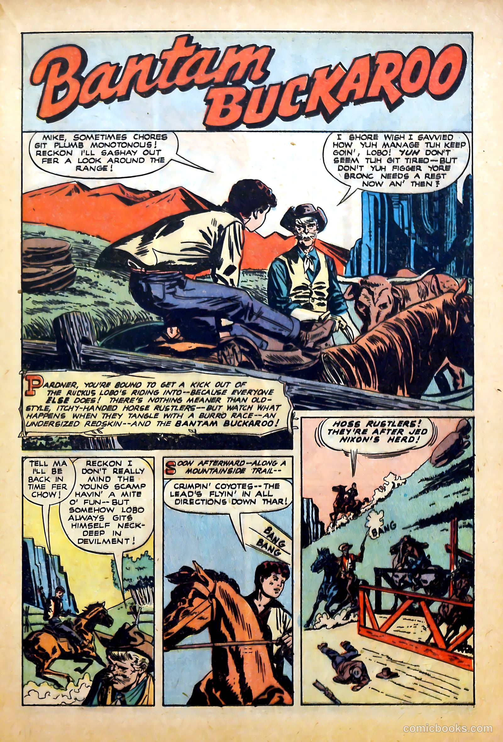 Blazing West #16 (1951) — page 31 of 52