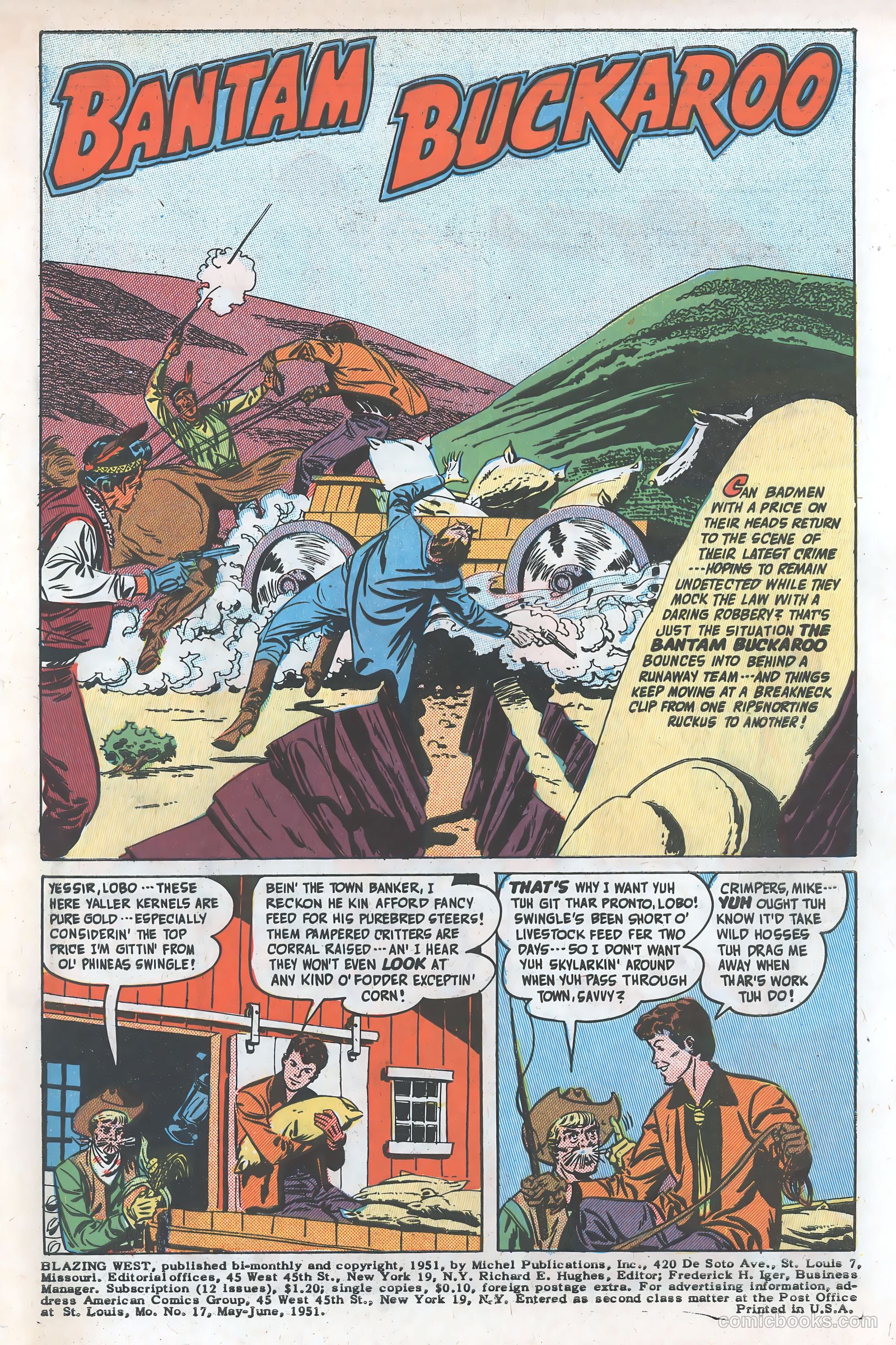 Blazing West #17 (1951) — page 3 of 52