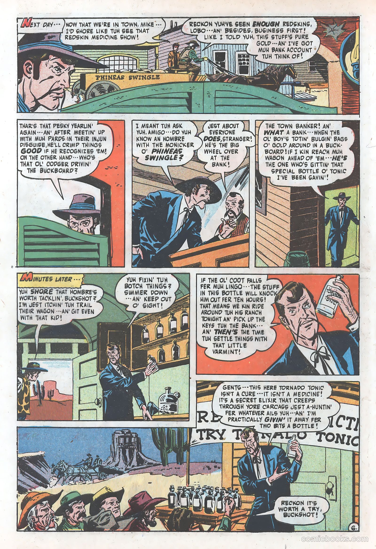 Blazing West #17 (1951) — page 8 of 52