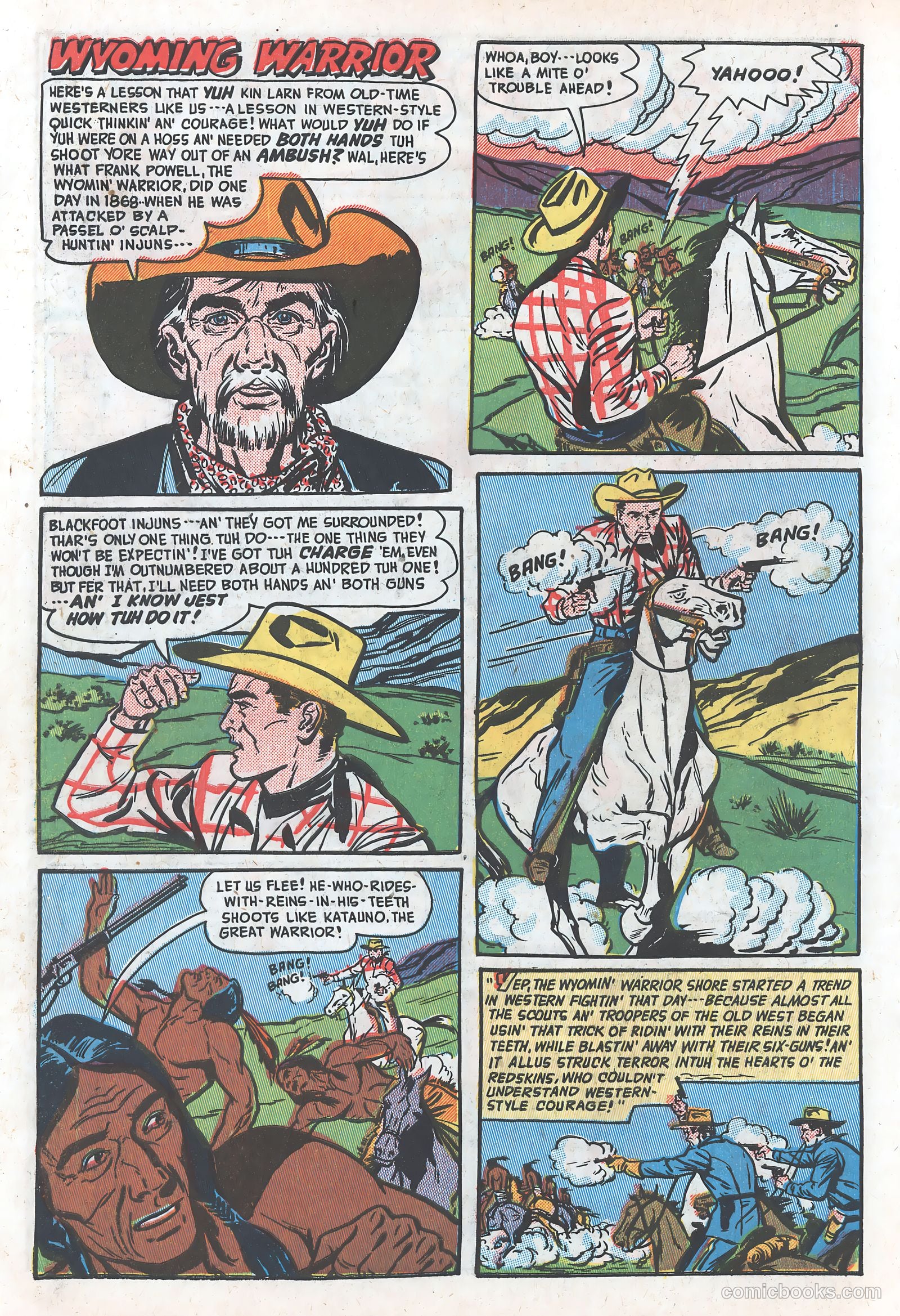 Blazing West #17 (1951) — page 12 of 52