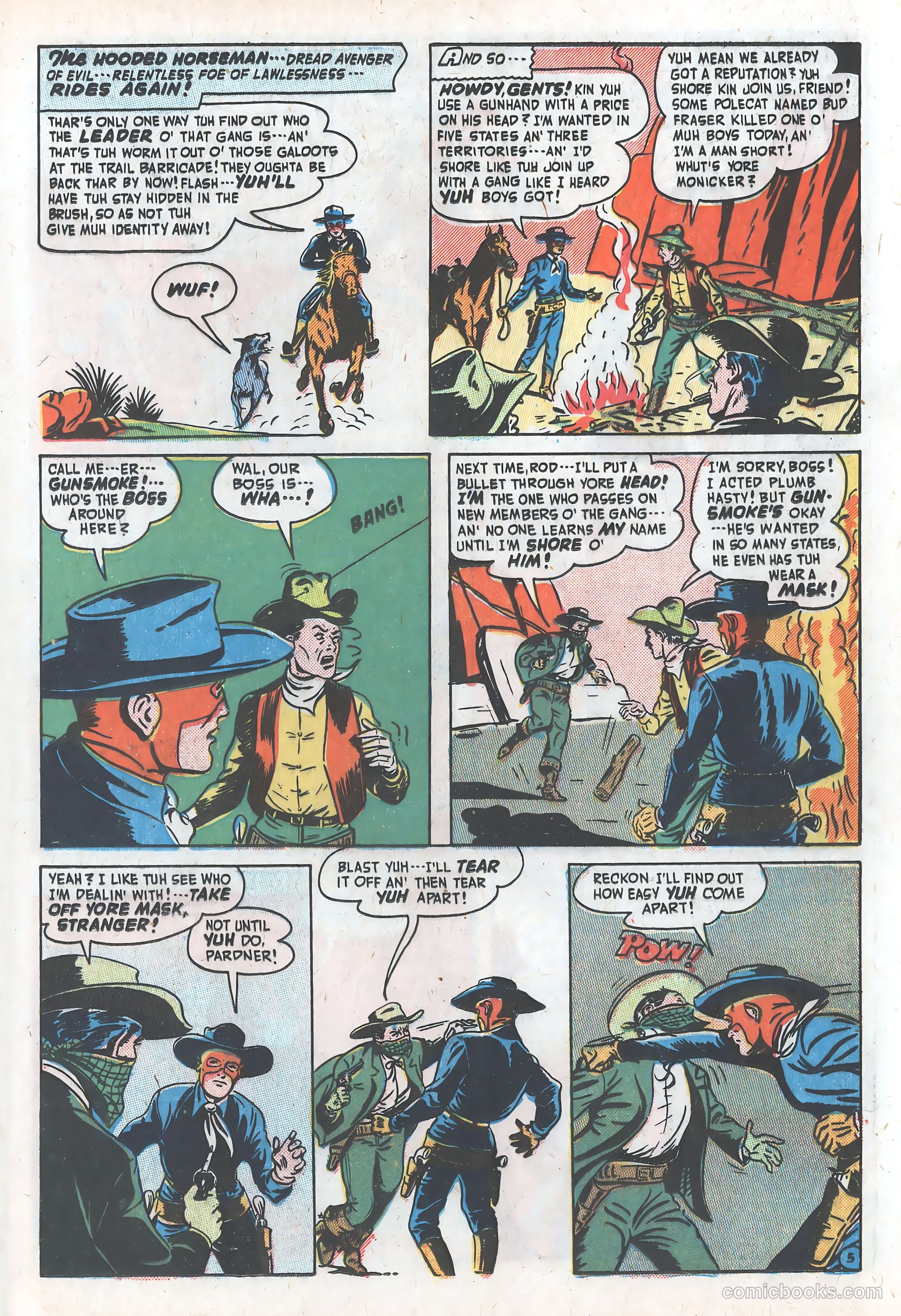 Blazing West #17 (1951) — page 19 of 52