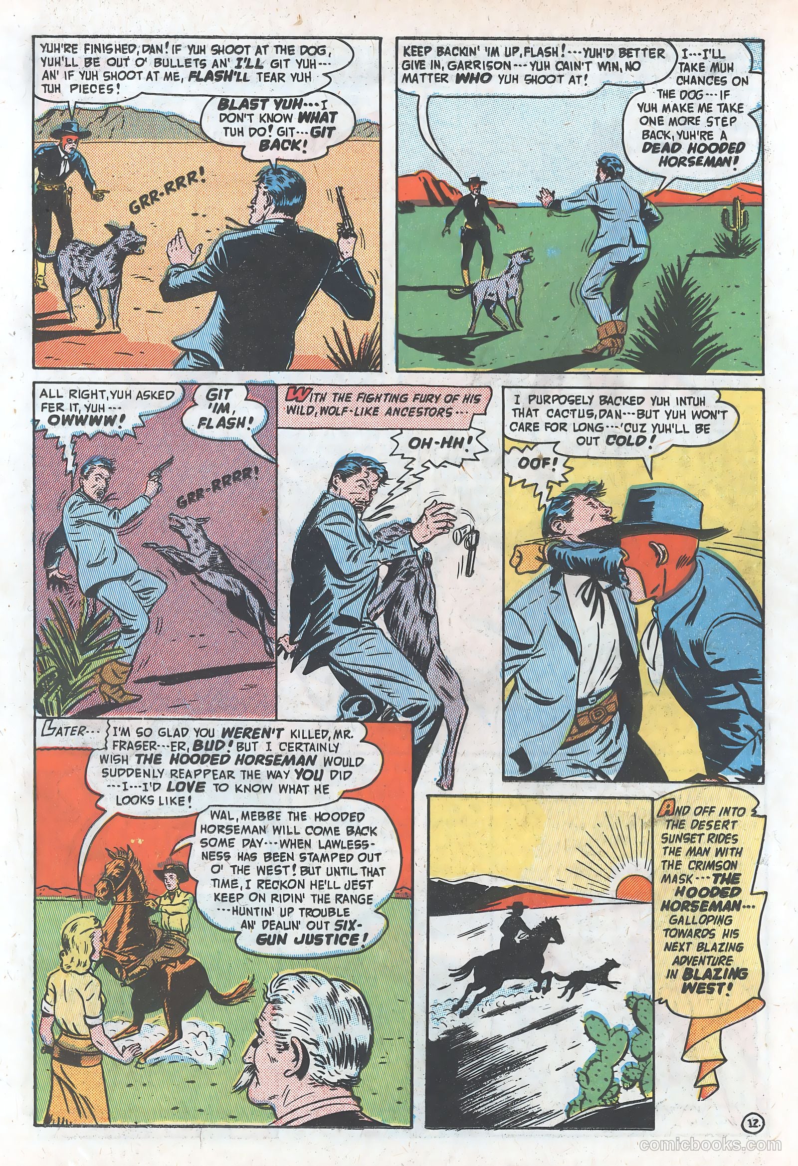 Blazing West #17 (1951) — page 26 of 52