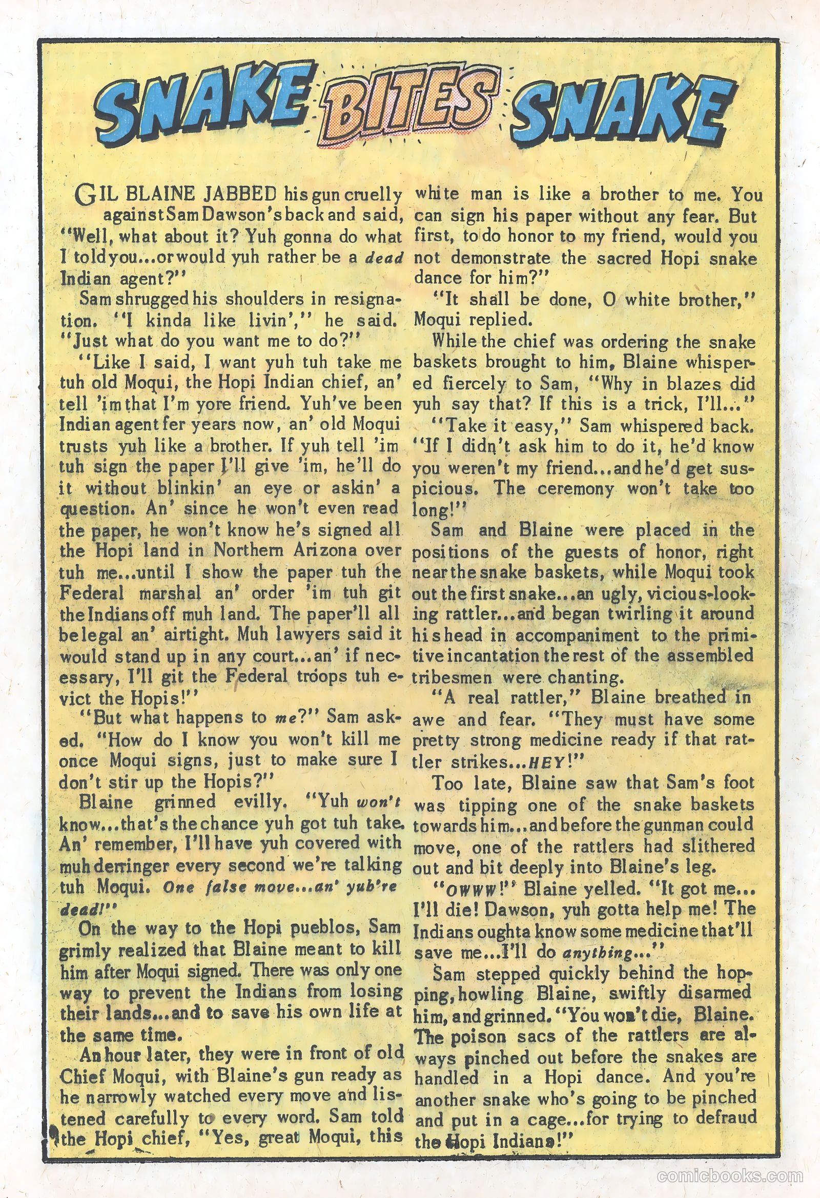 Blazing West #17 (1951) — page 28 of 52
