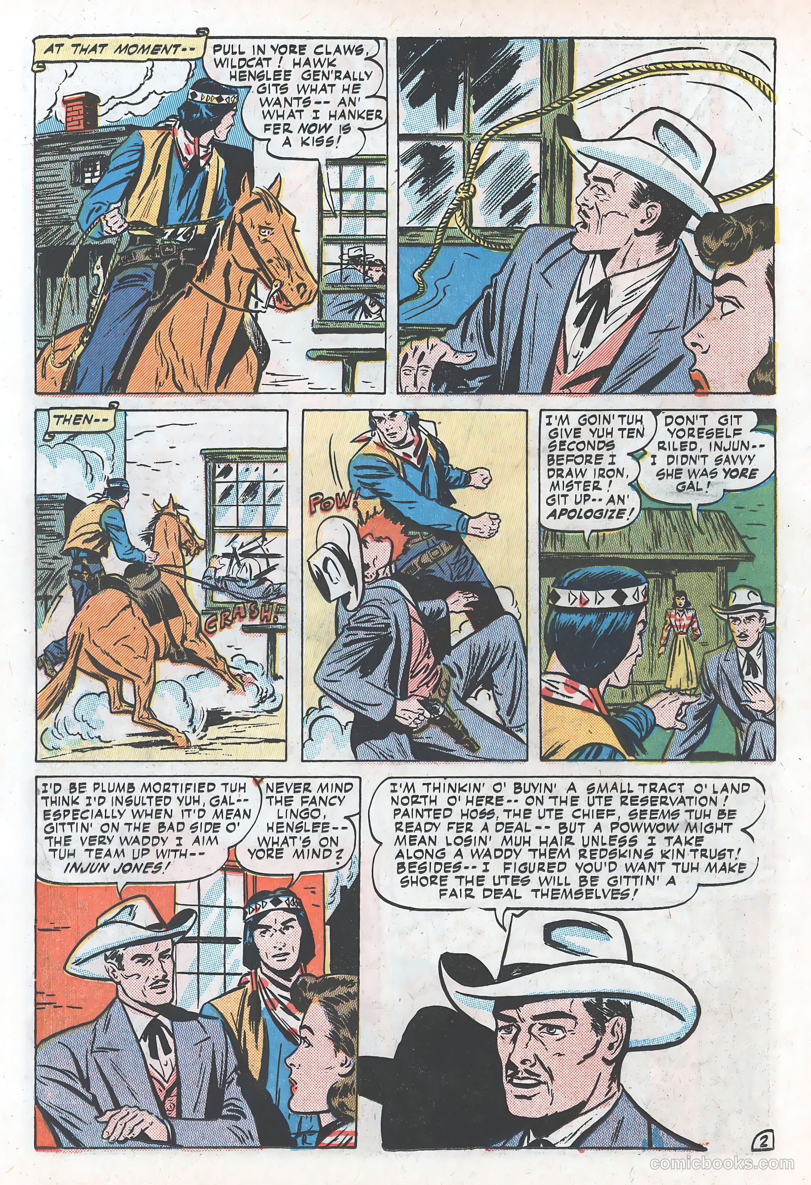 Blazing West #17 (1951) — page 30 of 52