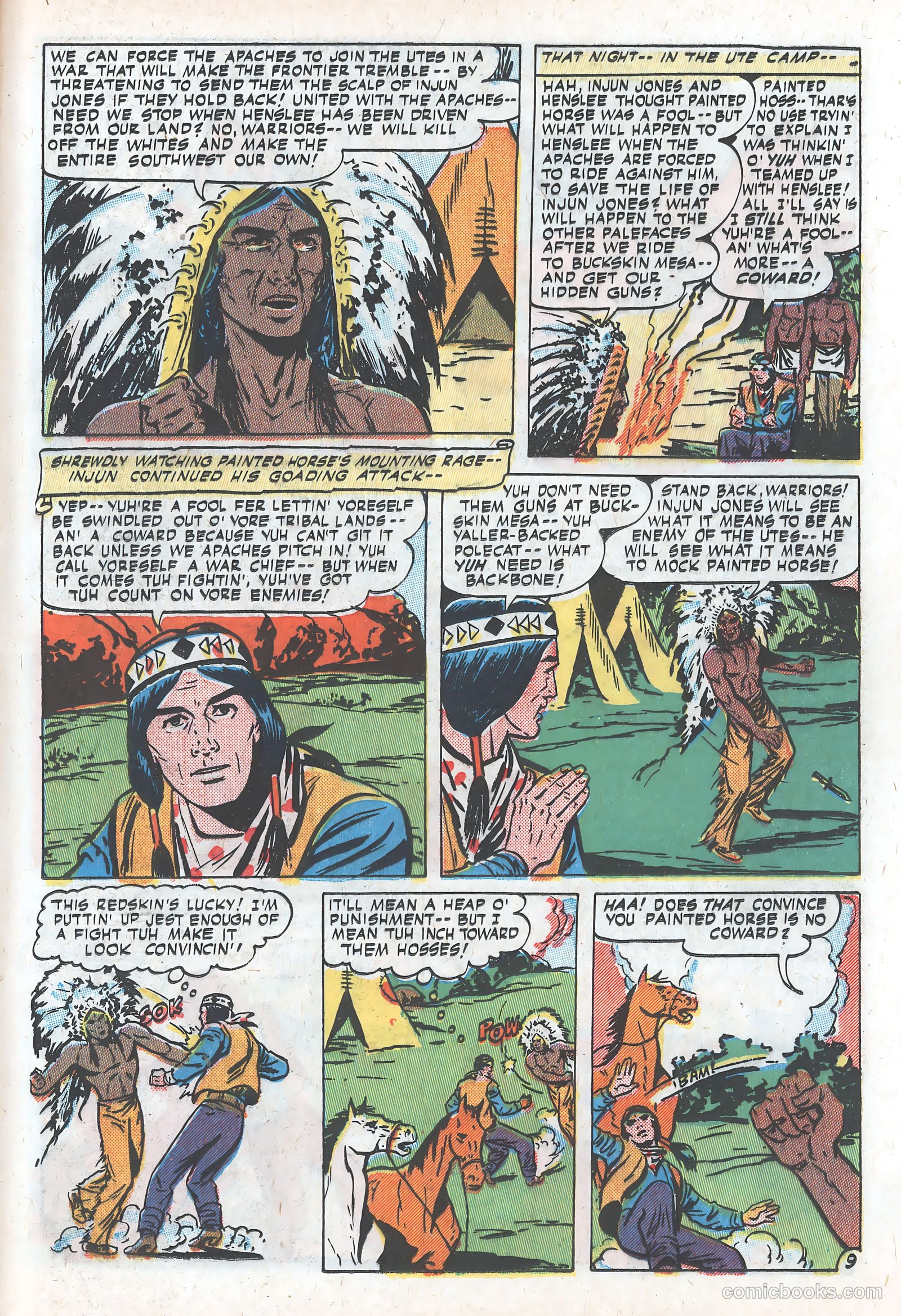 Blazing West #17 (1951) — page 37 of 52