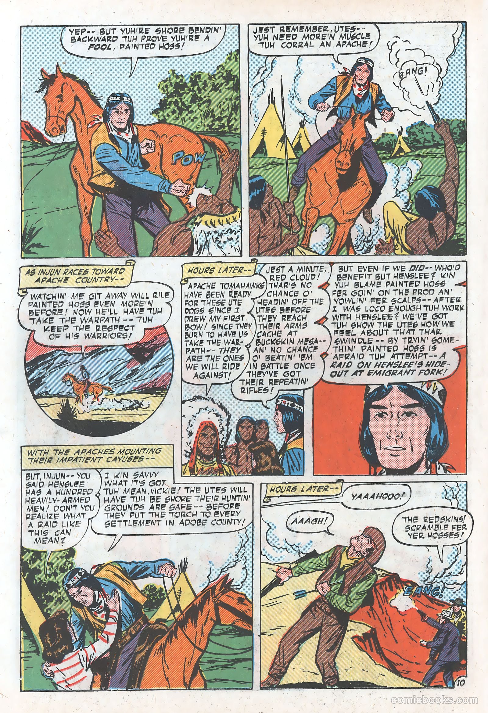 Blazing West #17 (1951) — page 38 of 52