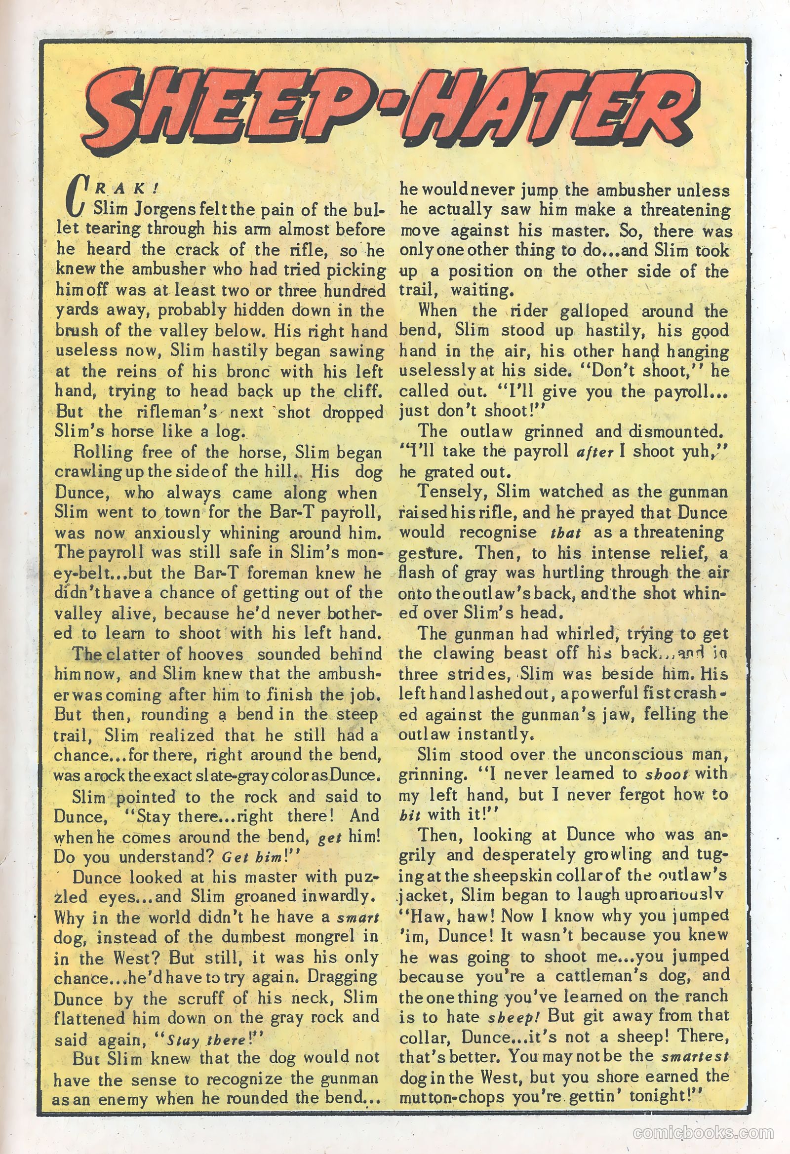 Blazing West #17 (1951) — page 41 of 52