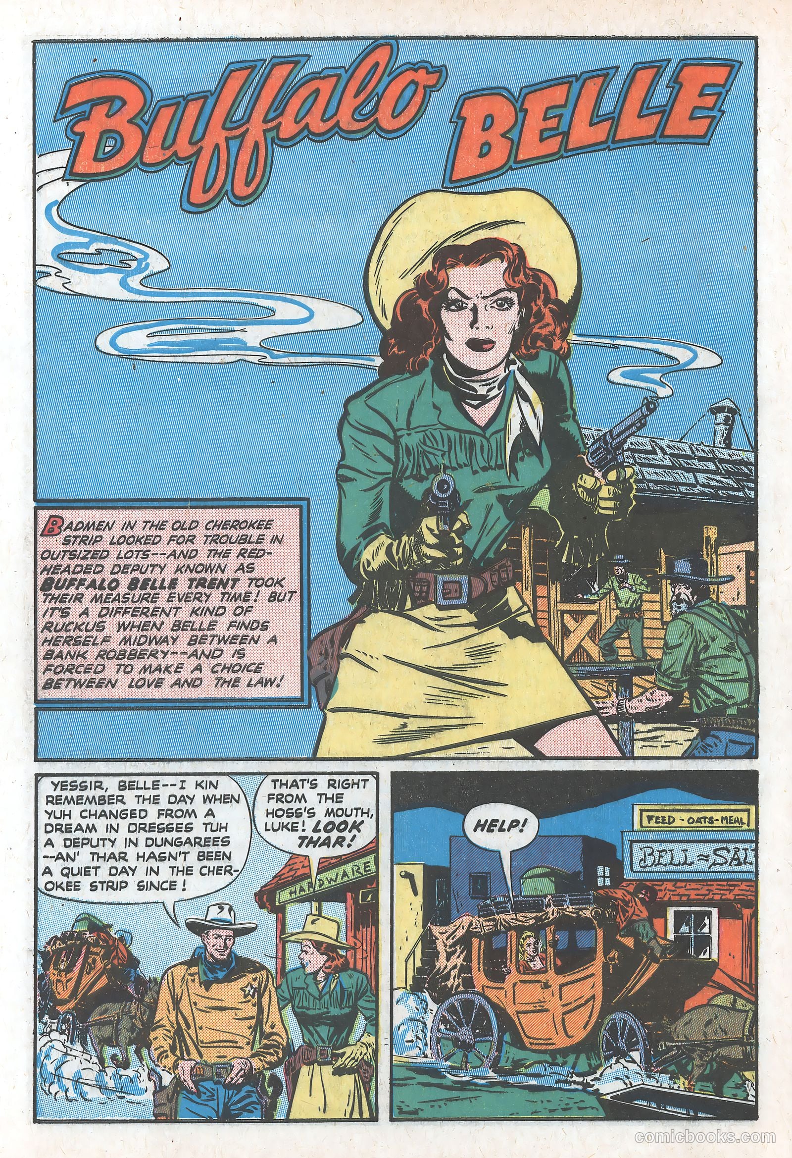 Blazing West #17 (1951) — page 42 of 52