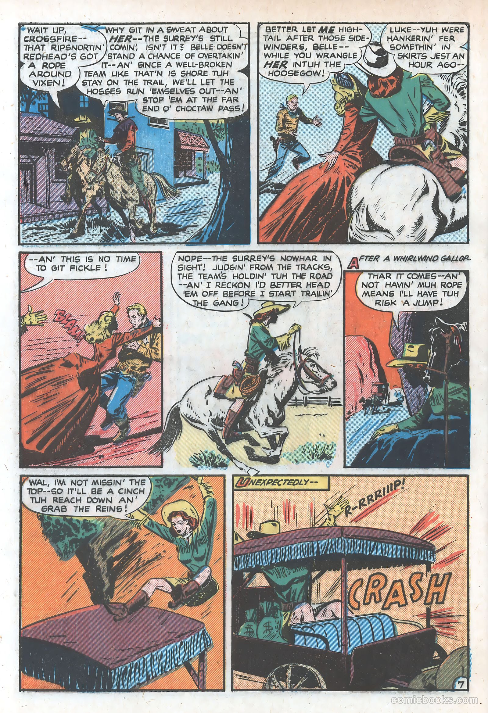 Blazing West #17 (1951) — page 48 of 52