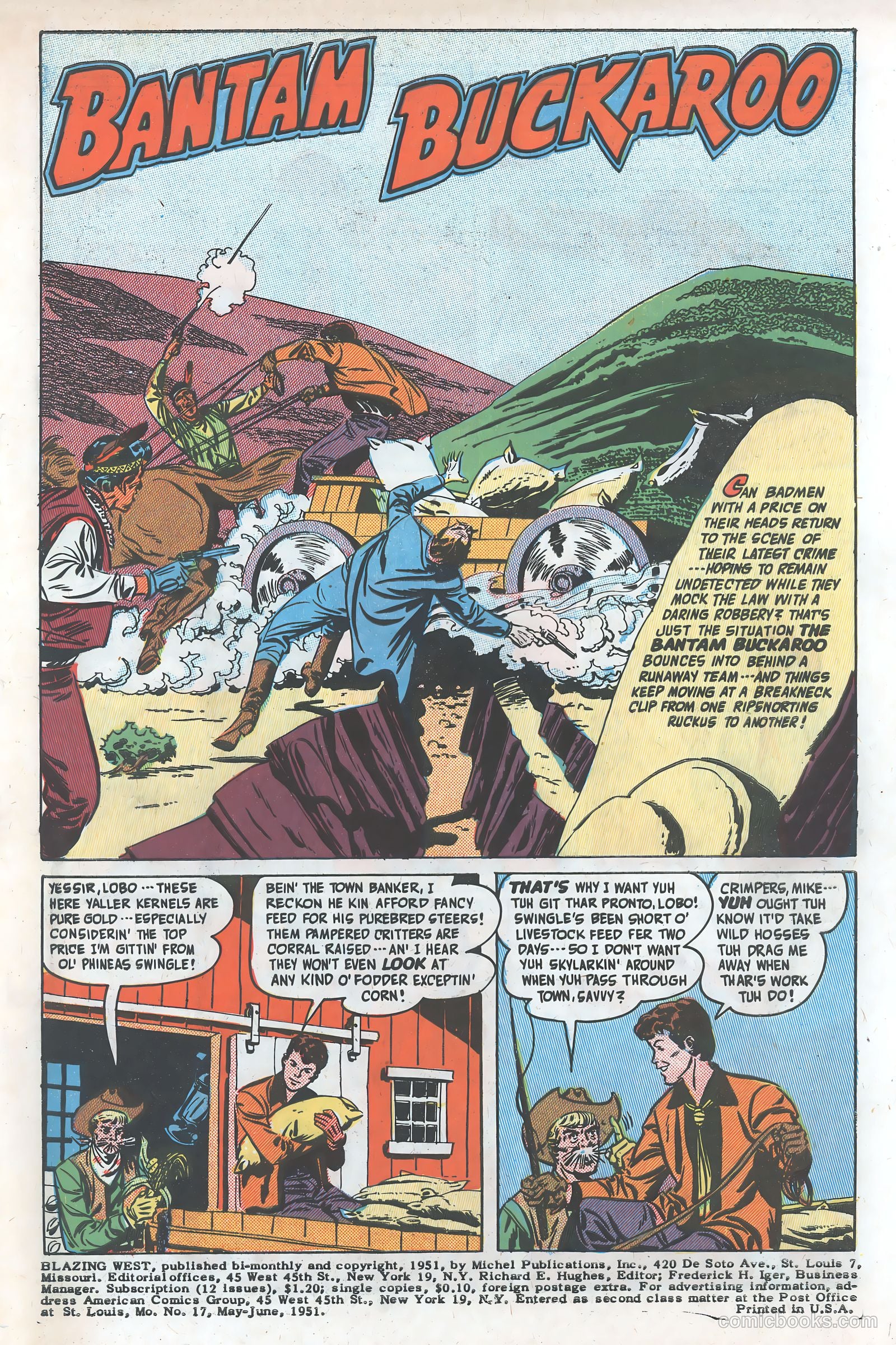 Blazing West #17 (1951) — page 3 of 52