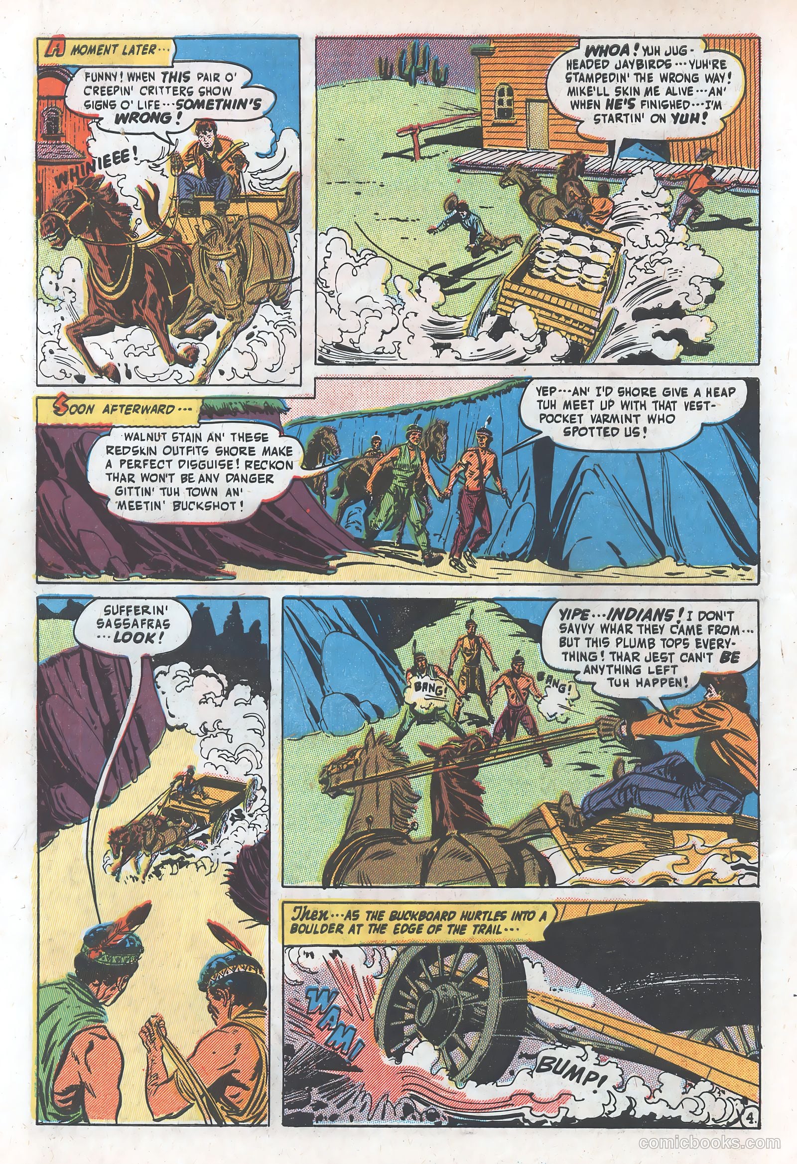 Blazing West #17 (1951) — page 6 of 52