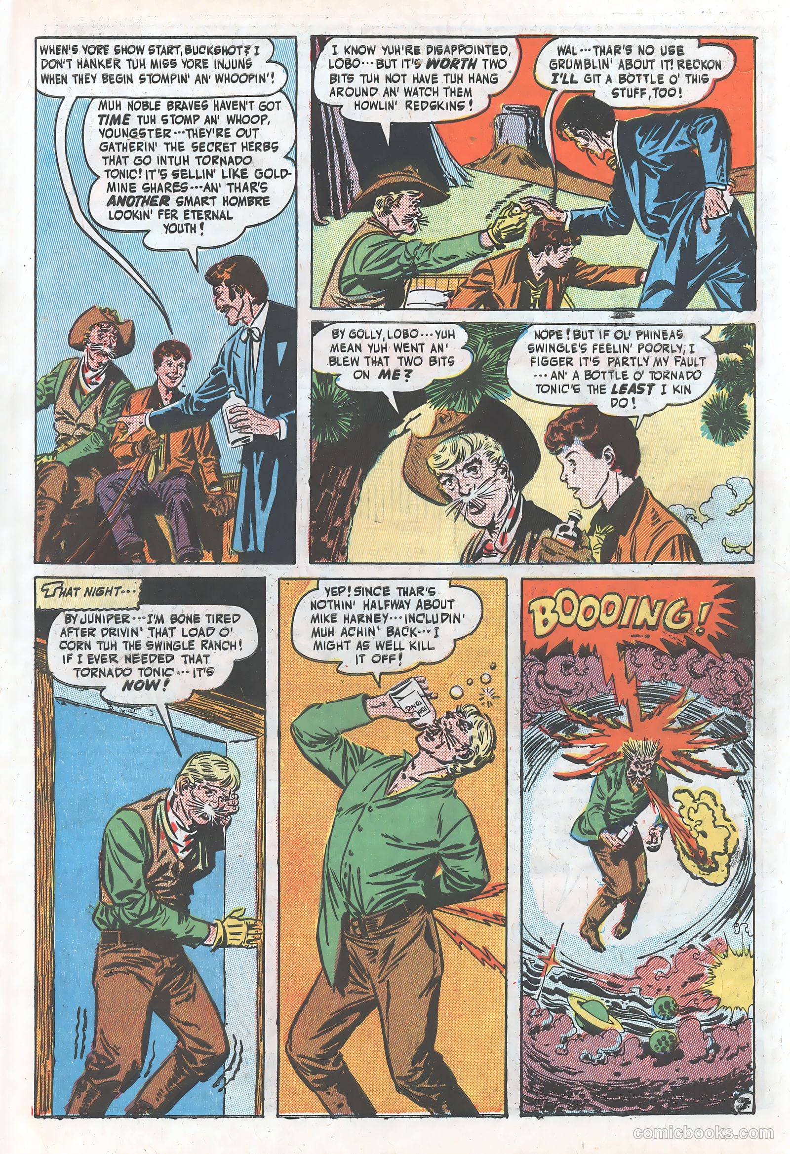 Blazing West #17 (1951) — page 9 of 52