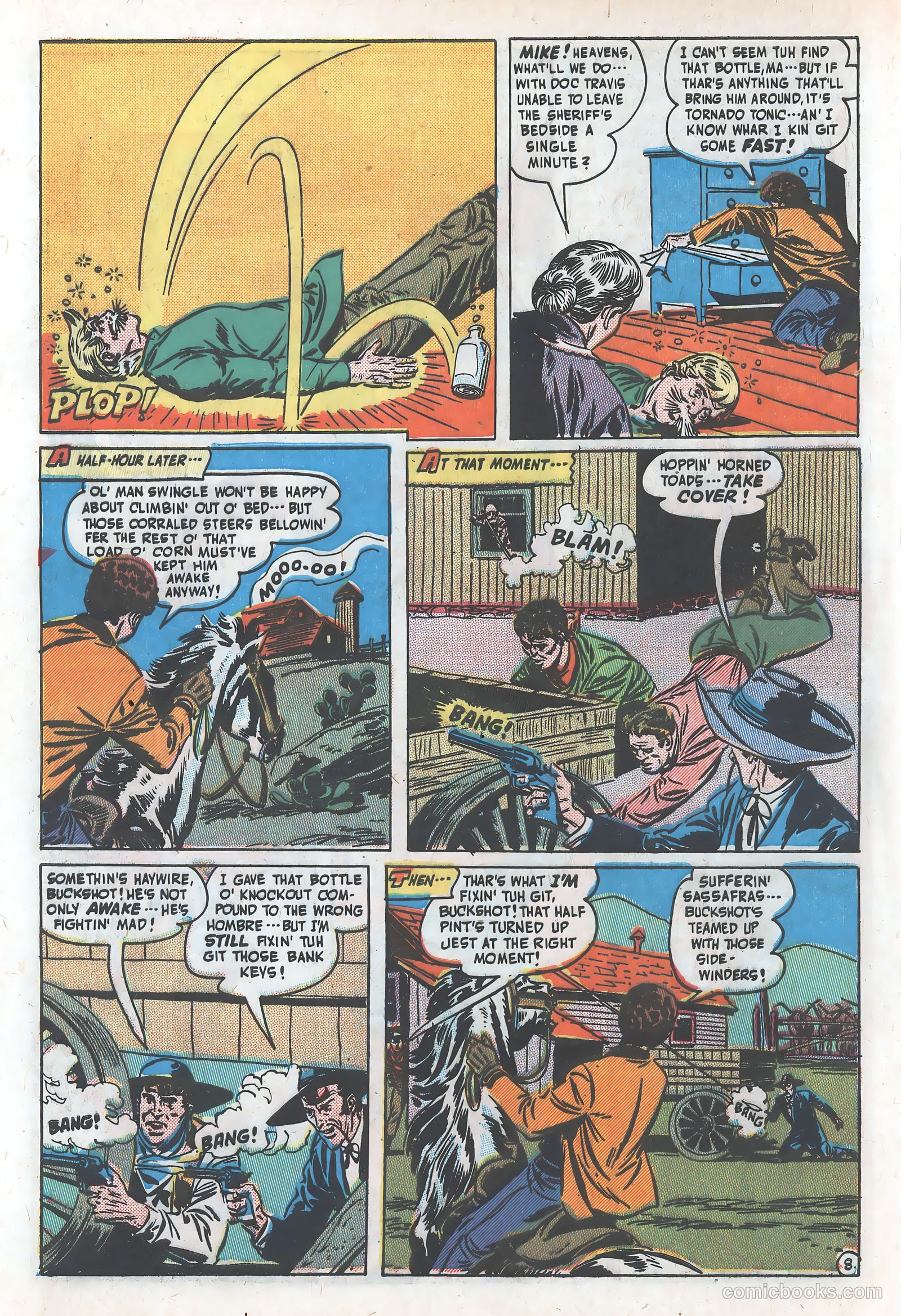 Blazing West #17 (1951) — page 10 of 52