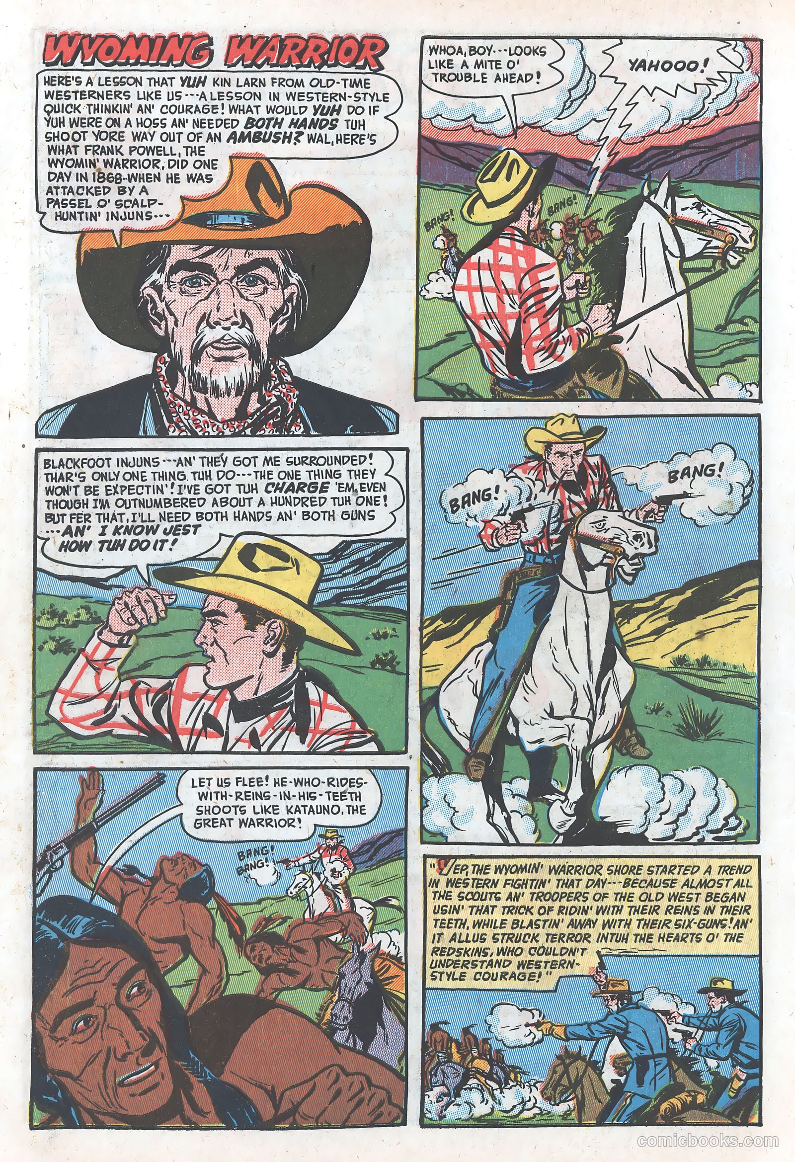 Blazing West #17 (1951) — page 12 of 52