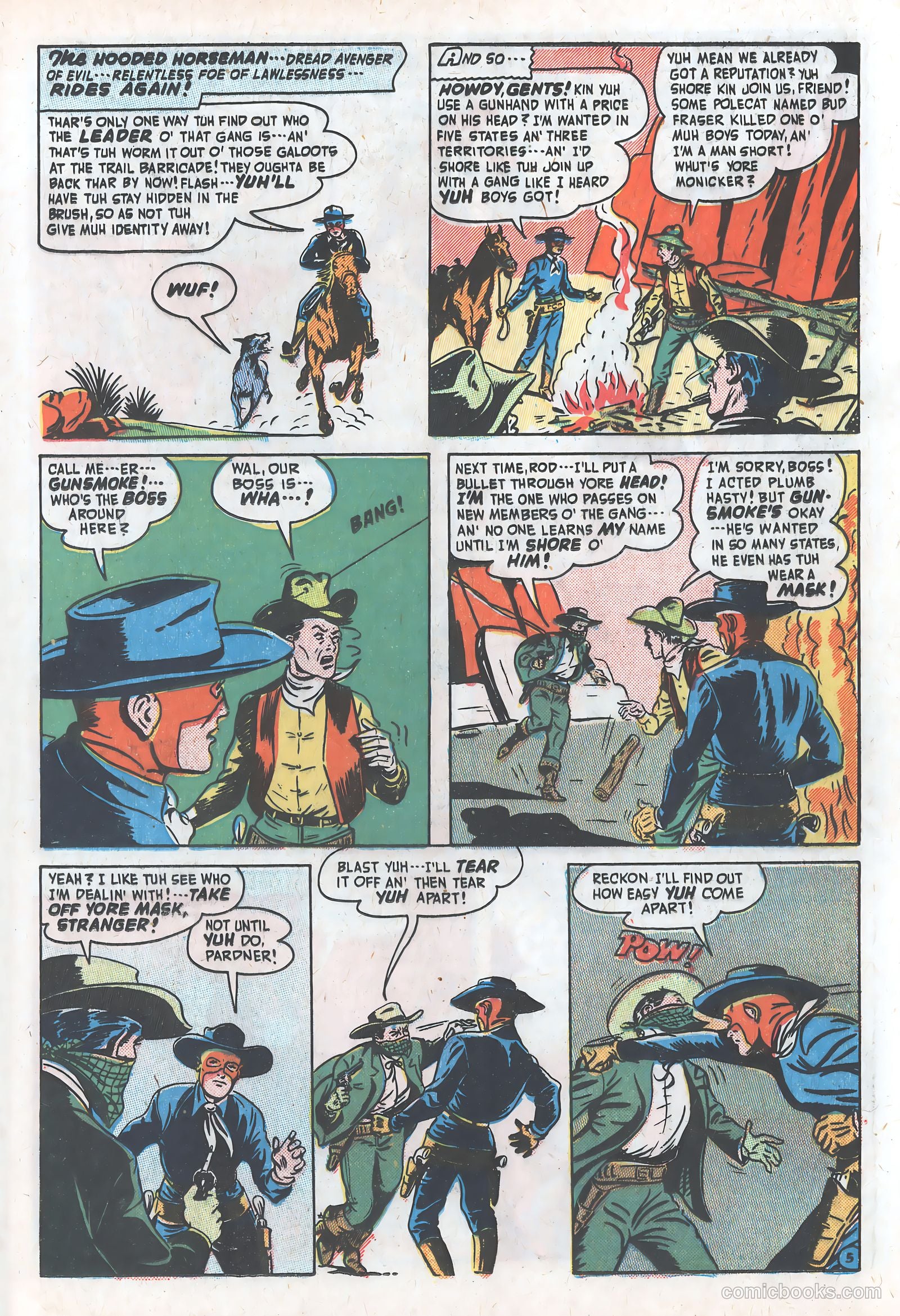 Blazing West #17 (1951) — page 19 of 52
