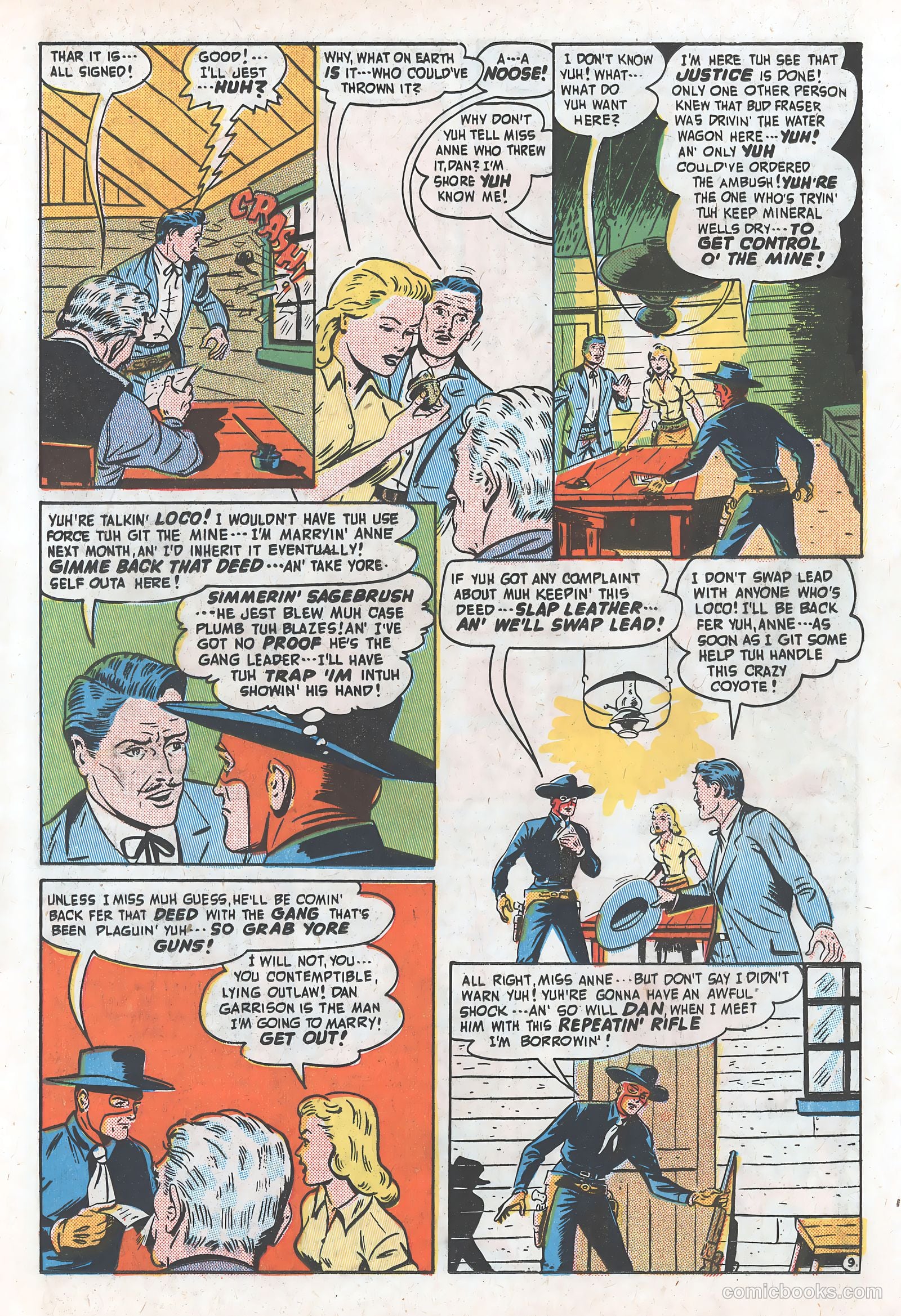 Blazing West #17 (1951) — page 23 of 52