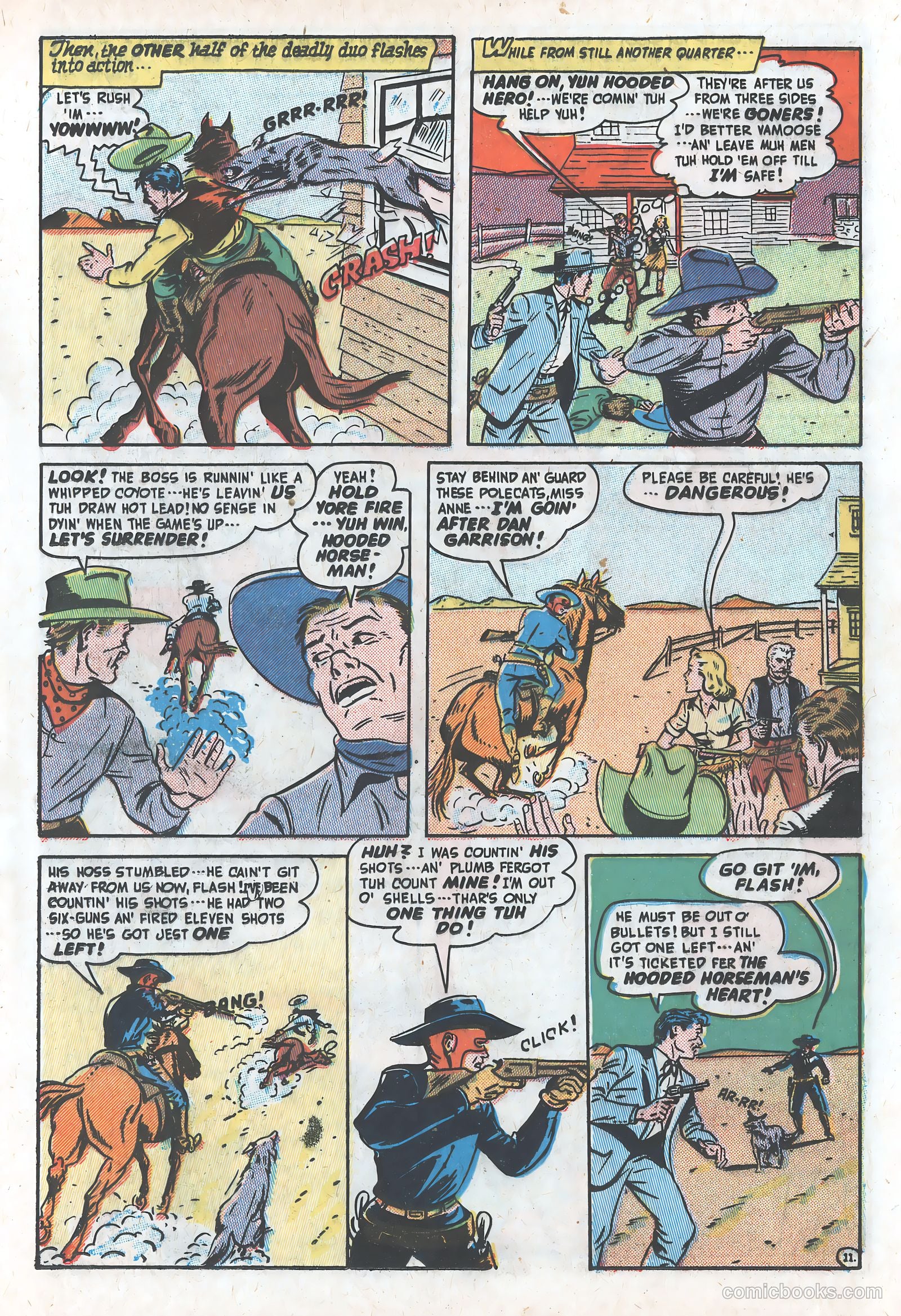 Blazing West #17 (1951) — page 25 of 52