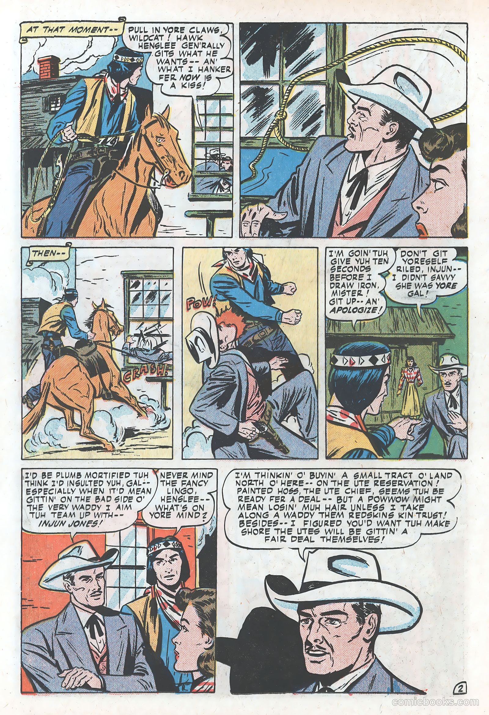 Blazing West #17 (1951) — page 30 of 52