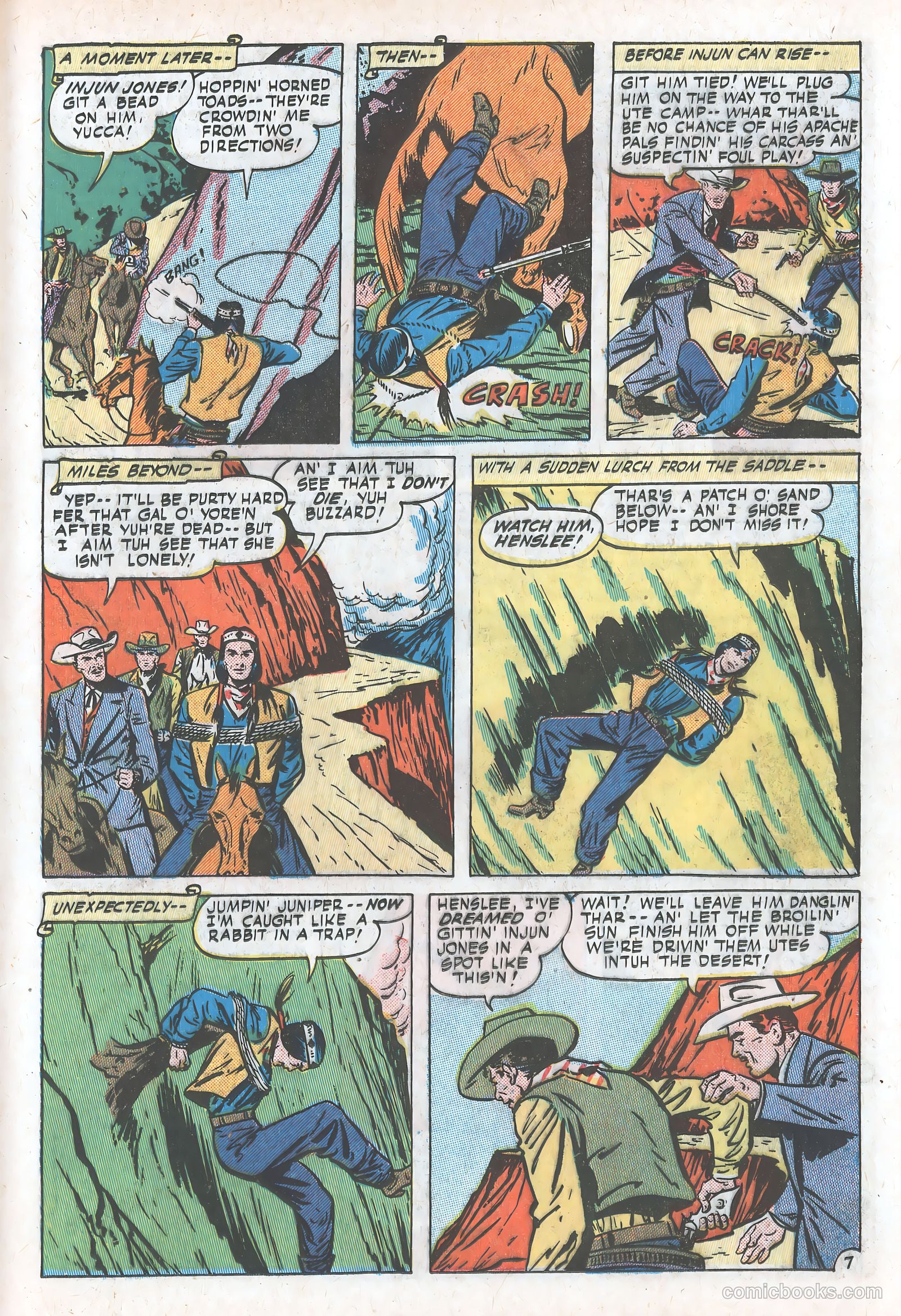 Blazing West #17 (1951) — page 35 of 52