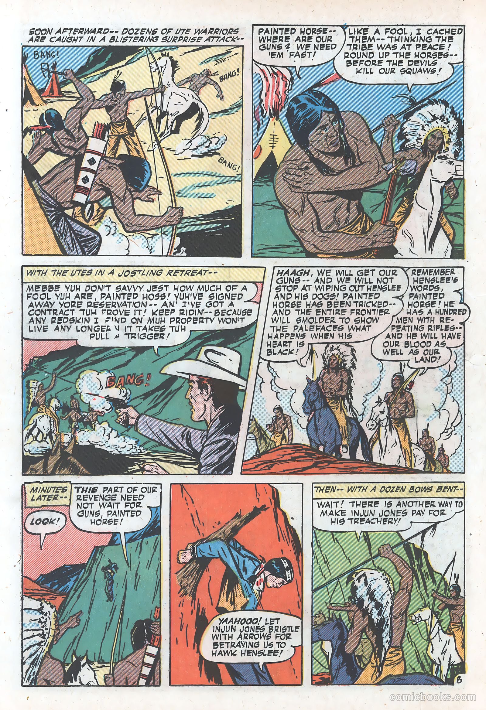 Blazing West #17 (1951) — page 36 of 52