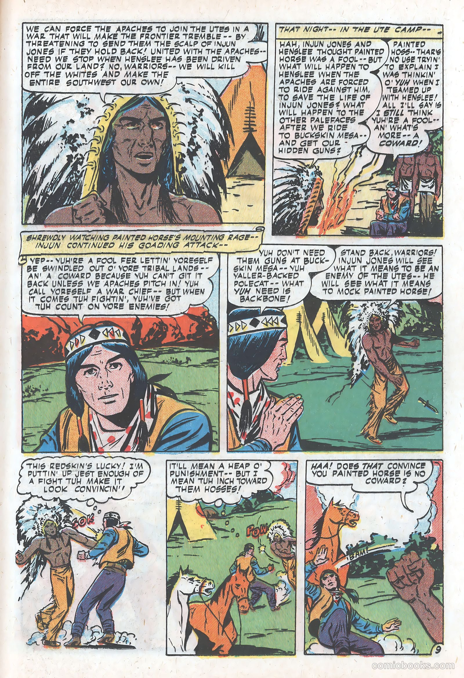 Blazing West #17 (1951) — page 37 of 52