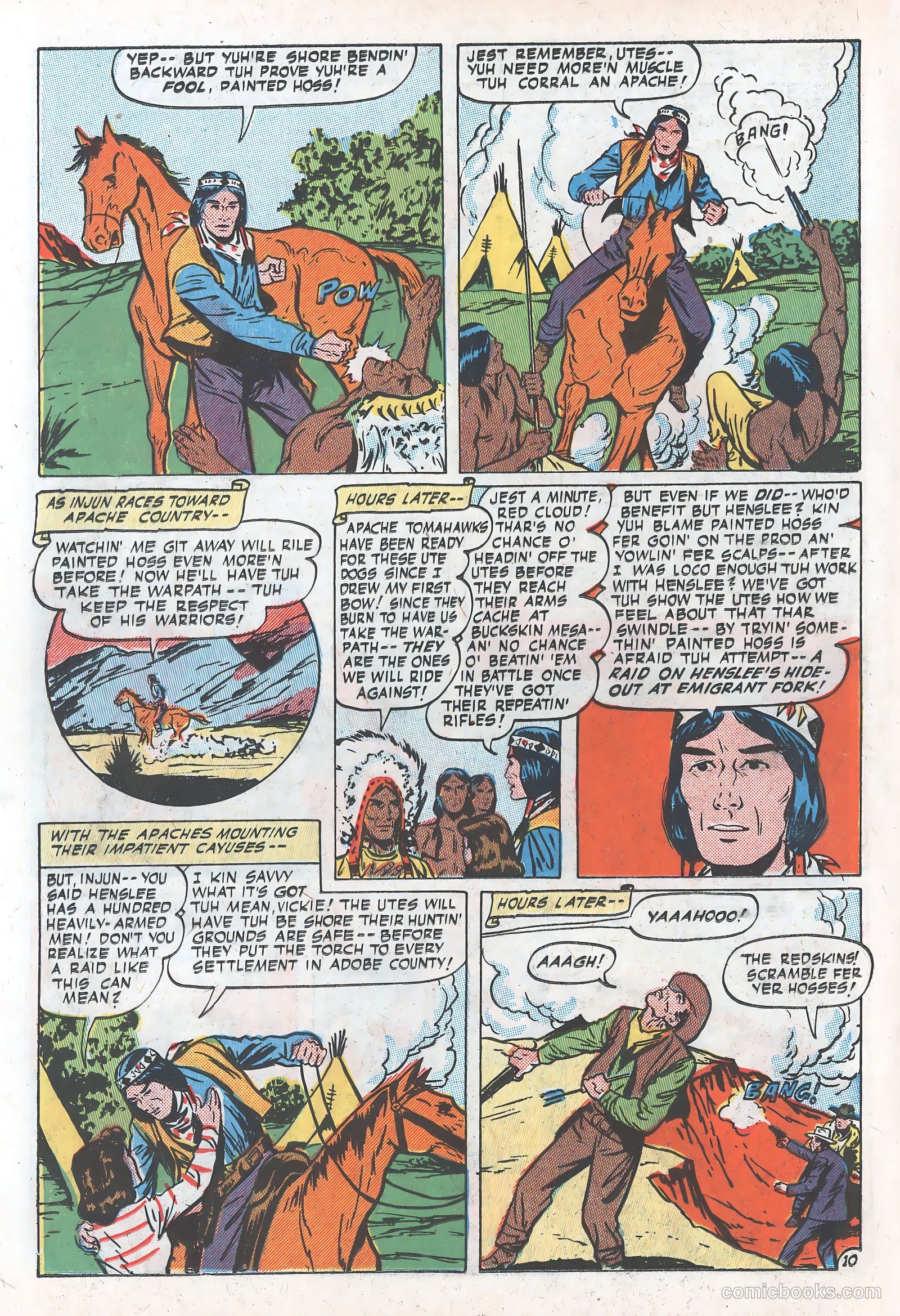 Blazing West #17 (1951) — page 38 of 52