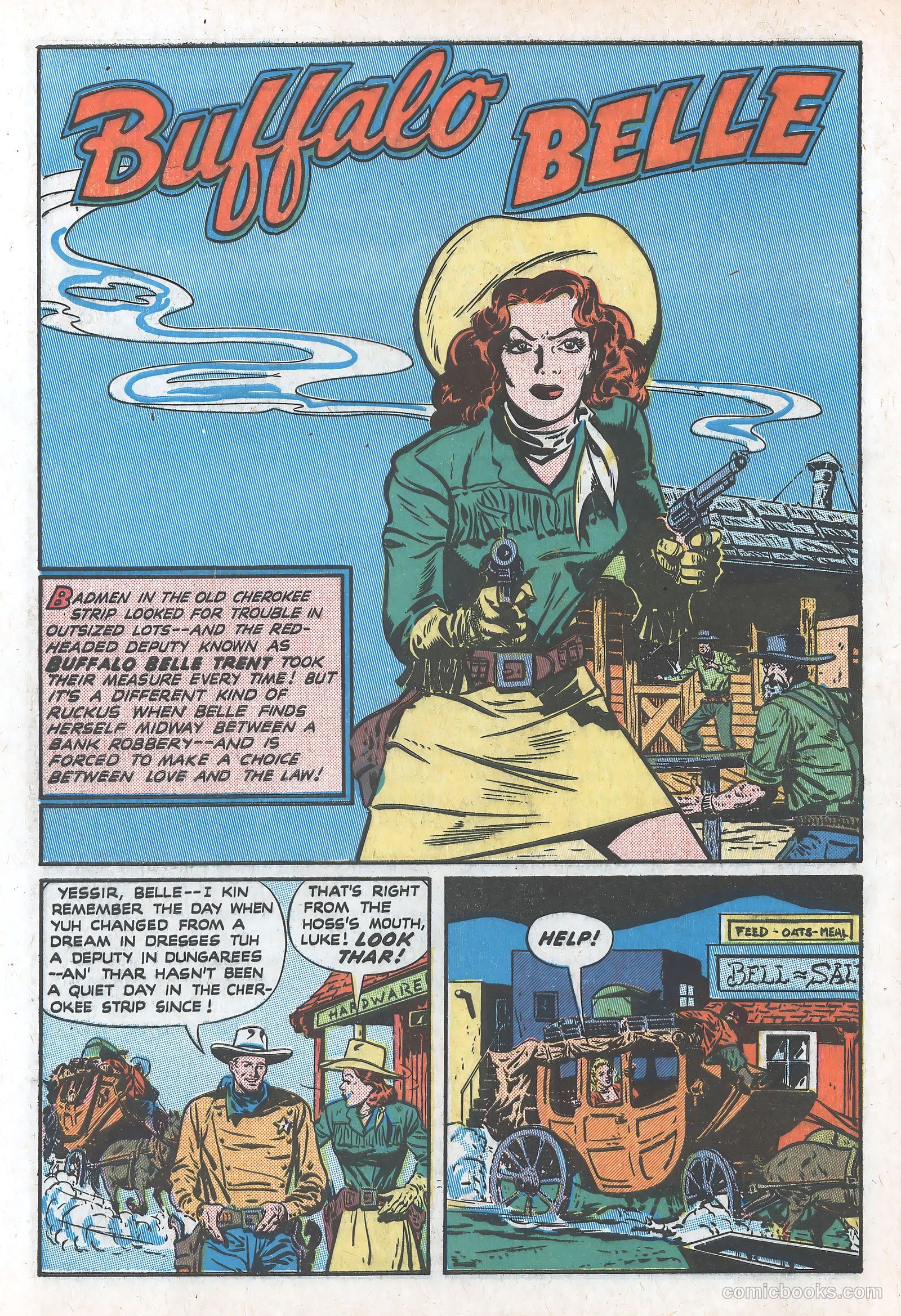 Blazing West #17 (1951) — page 42 of 52
