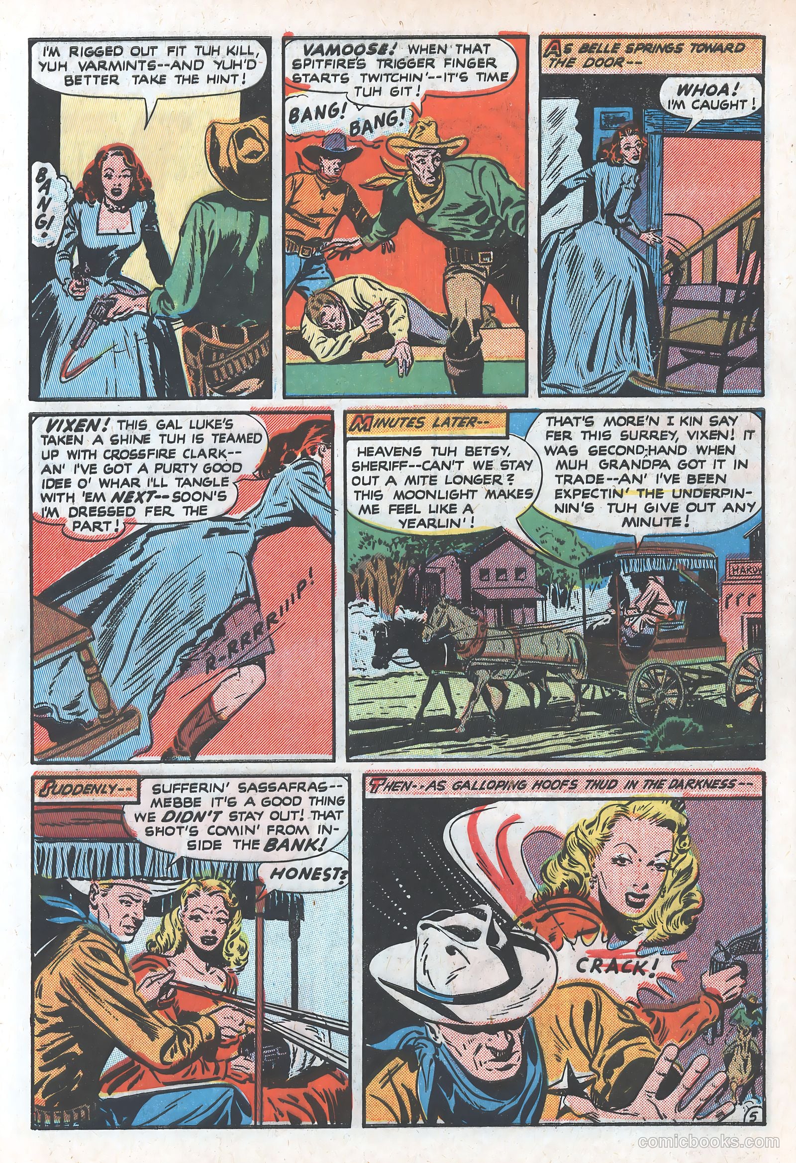 Blazing West #17 (1951) — page 46 of 52