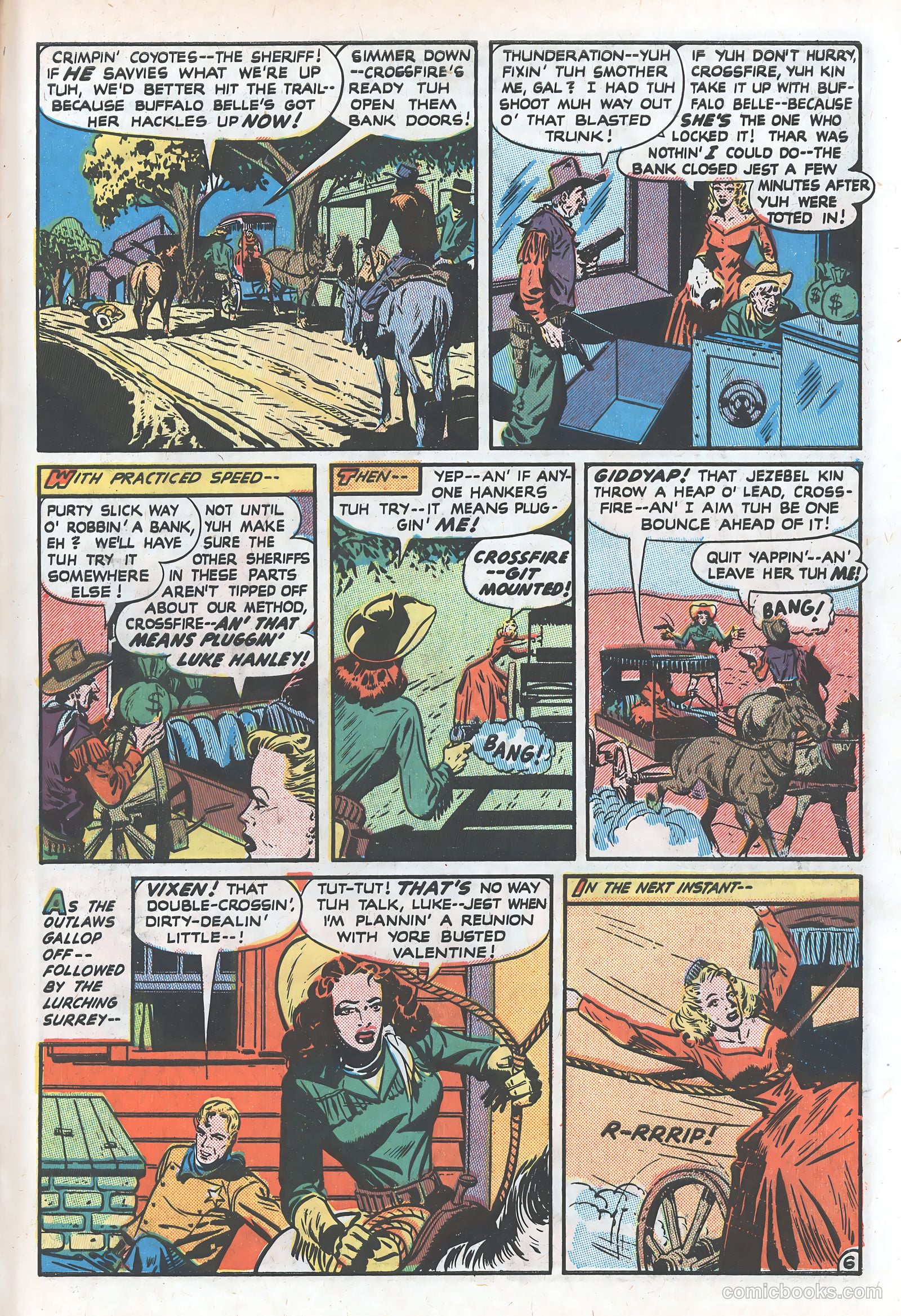 Blazing West #17 (1951) — page 47 of 52