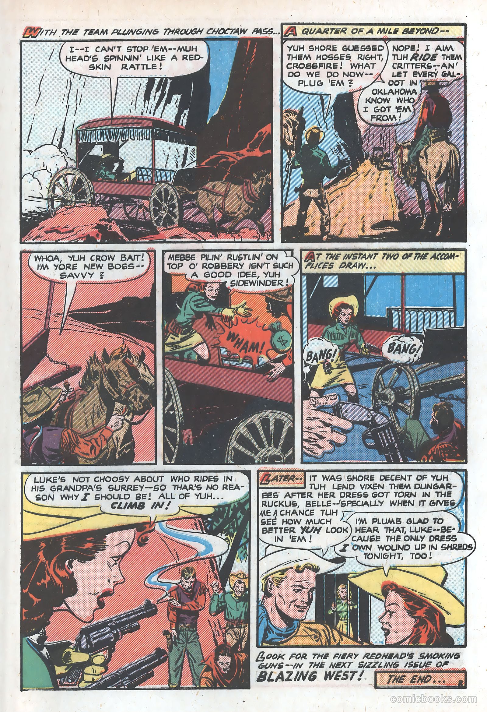 Blazing West #17 (1951) — page 49 of 52