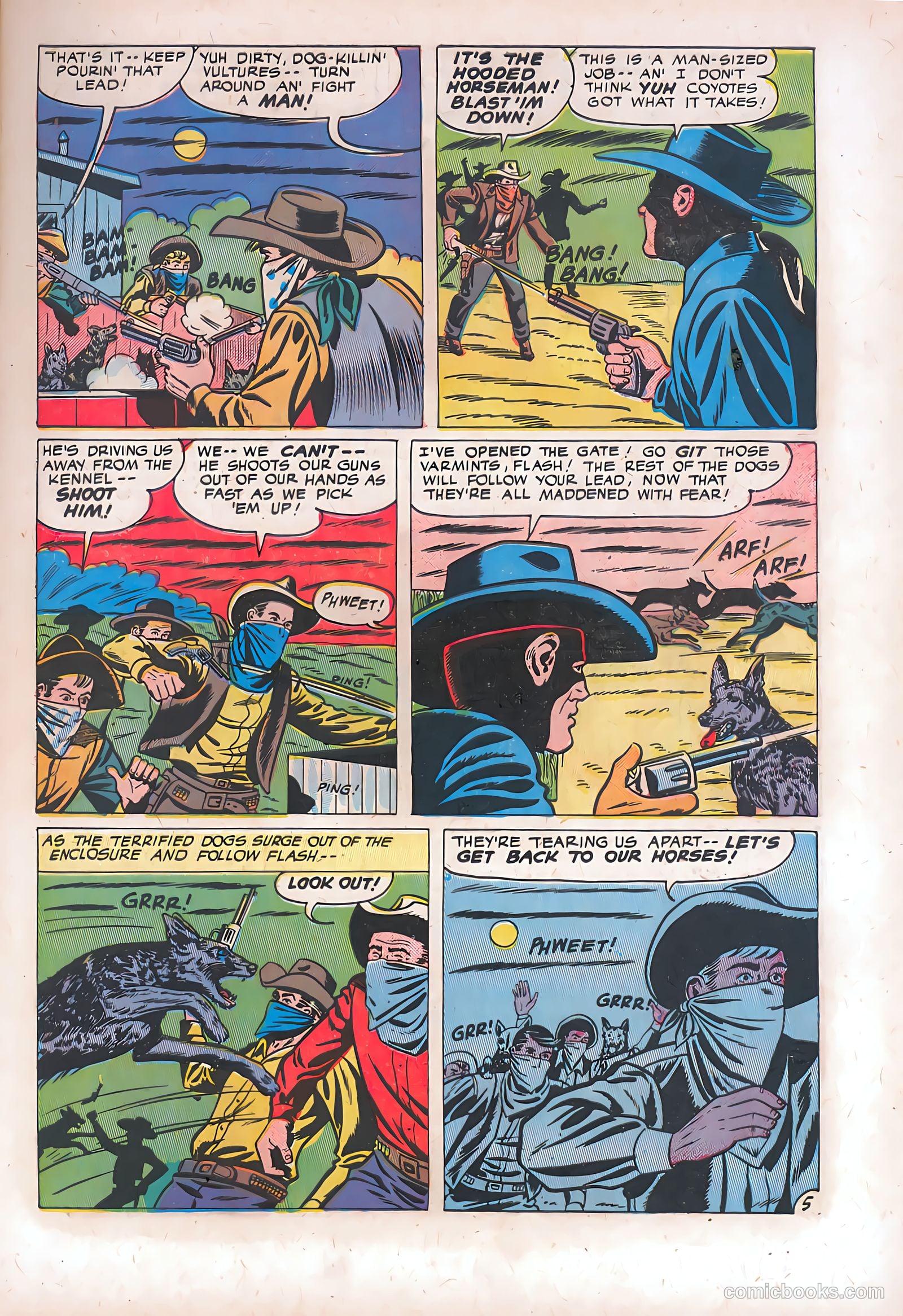 Blazing West #18 (1951) — page 7 of 52