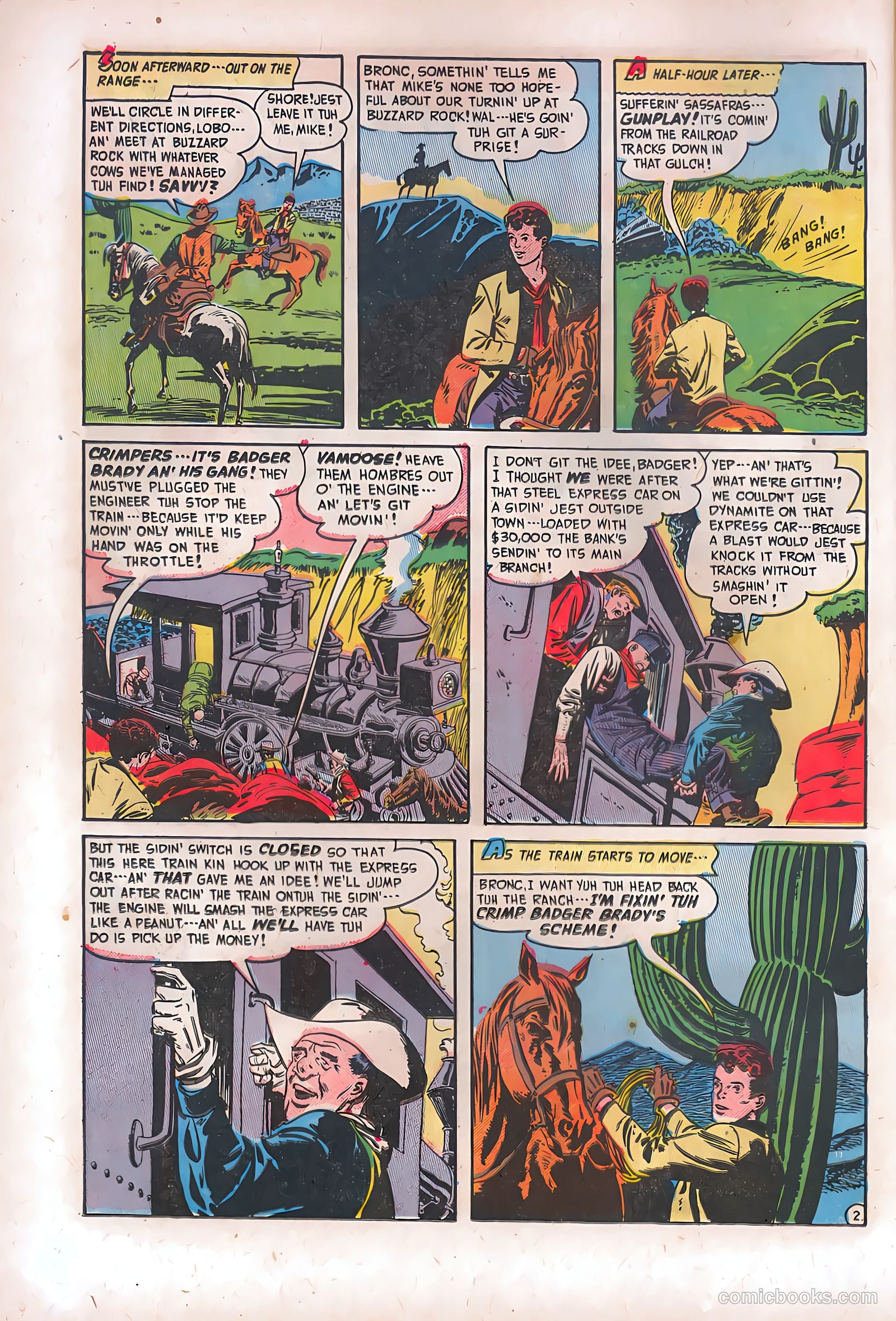 Blazing West #18 (1951) — page 18 of 52