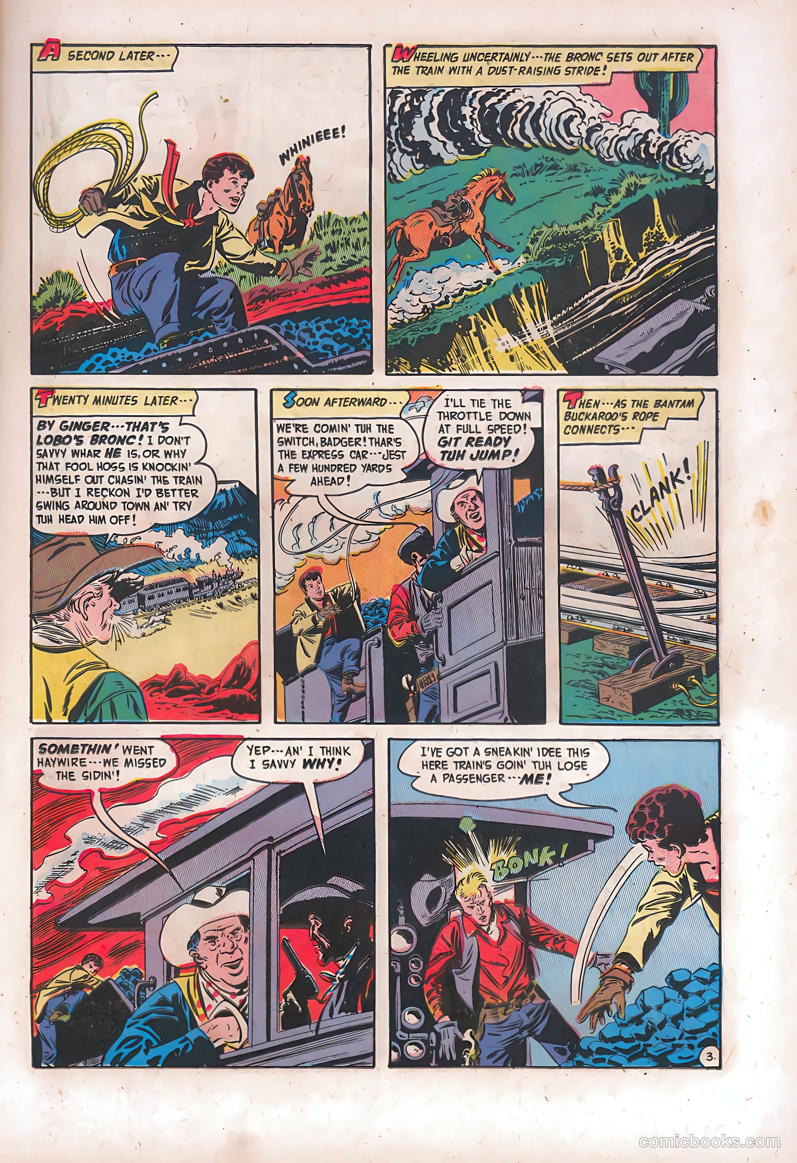 Blazing West #18 (1951) — page 19 of 52