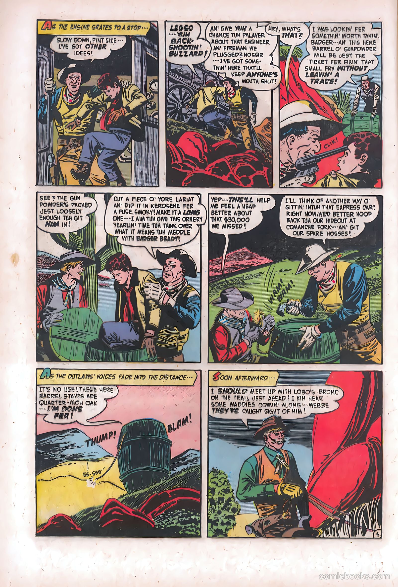 Blazing West #18 (1951) — page 20 of 52