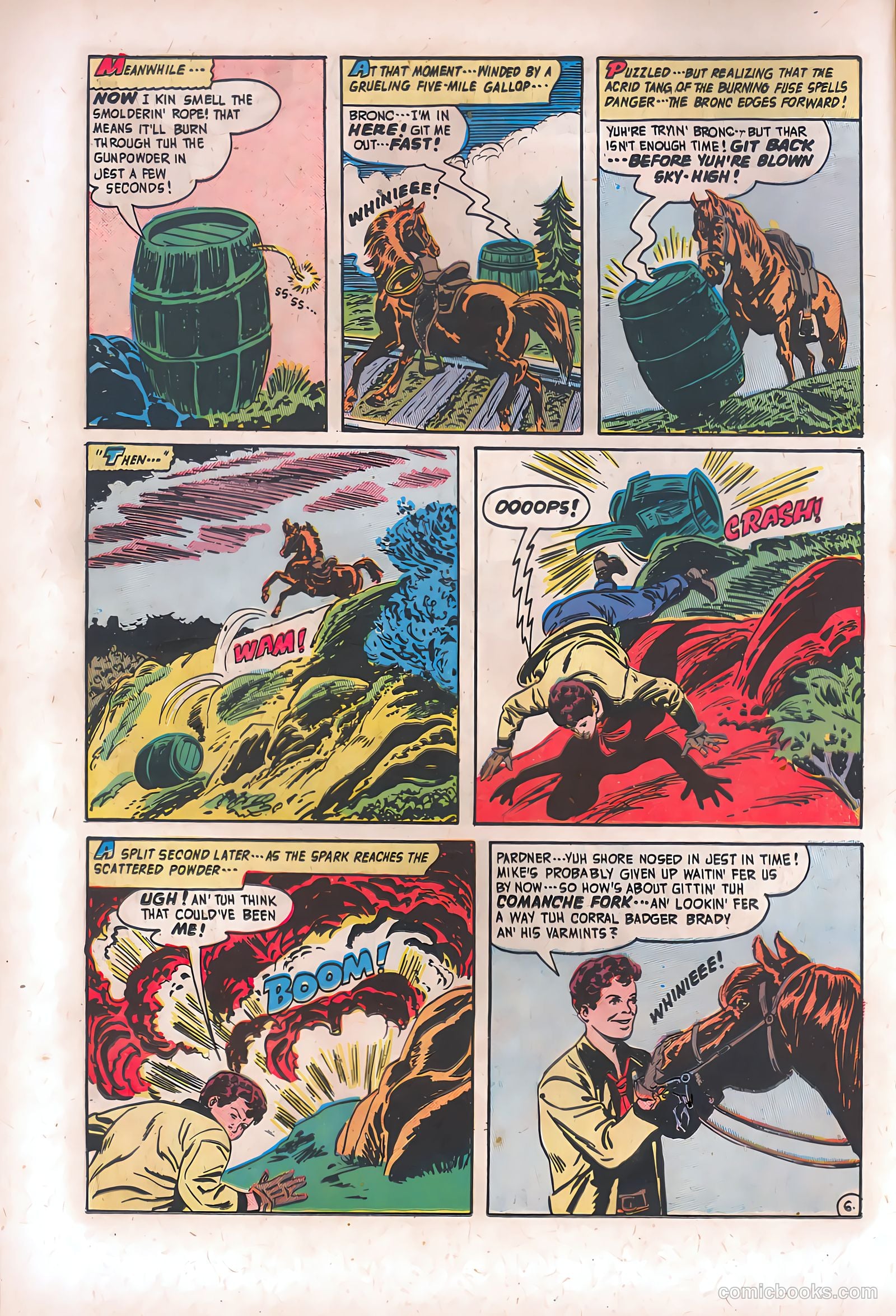Blazing West #18 (1951) — page 22 of 52