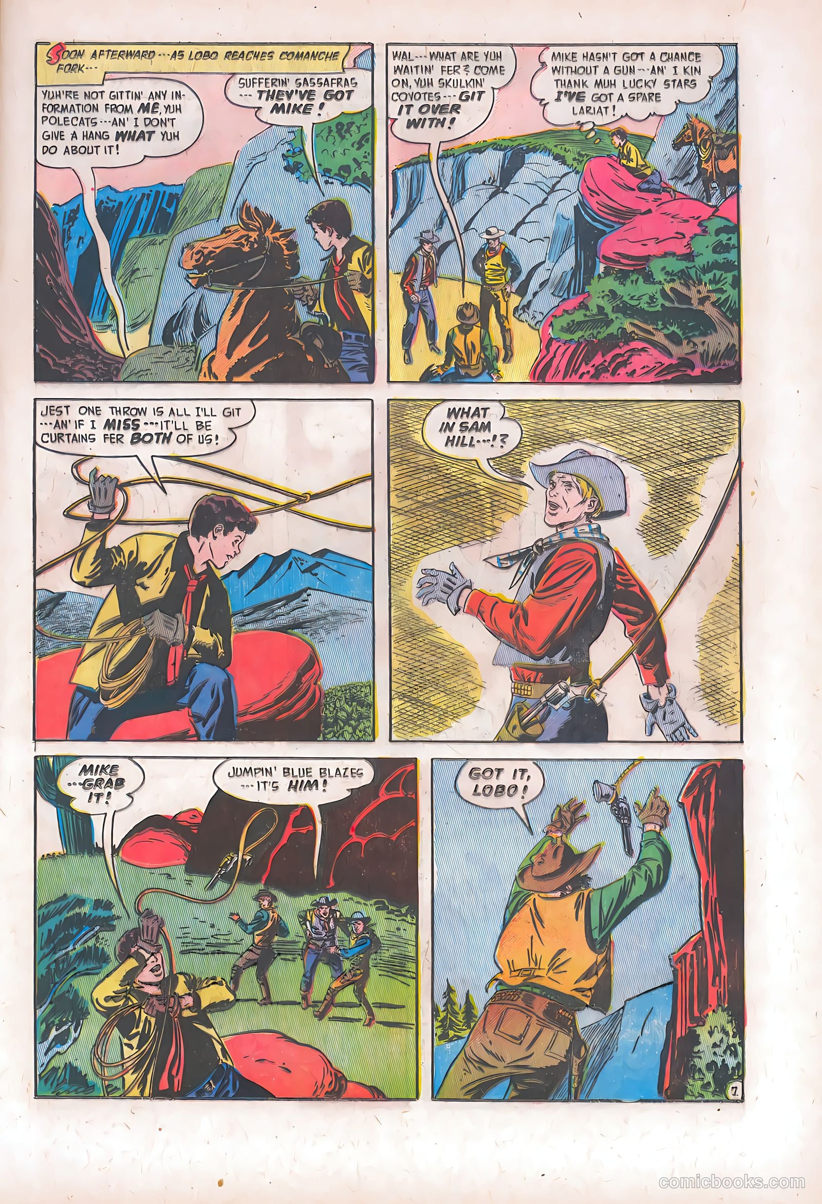 Blazing West #18 (1951) — page 23 of 52